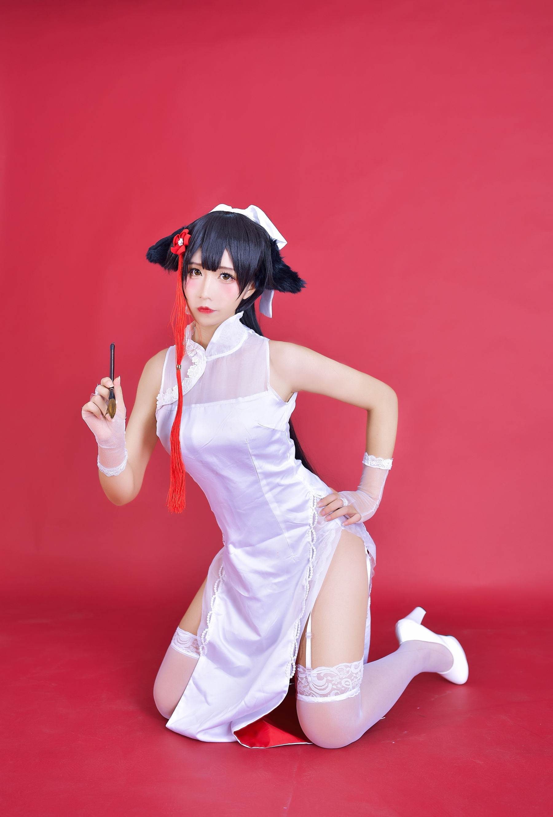 图片[3] - 九曲Jean 碧蓝航线 旗袍 [15P] - 机器猫次元 - 机器猫次元