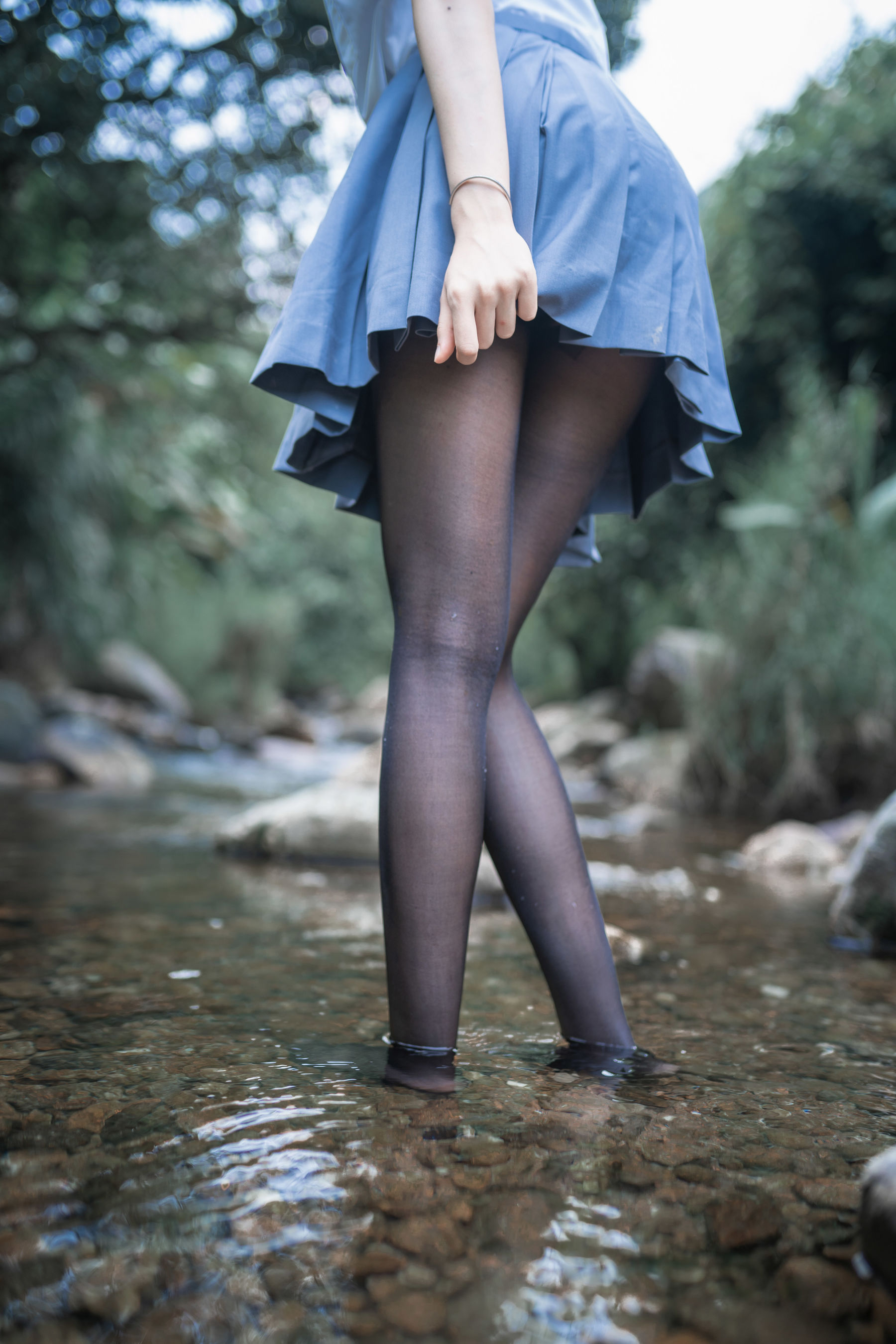 图片[7] - 木绵绵OwO 水色溪边制服 [51P] - 机器猫次元 - 机器猫次元