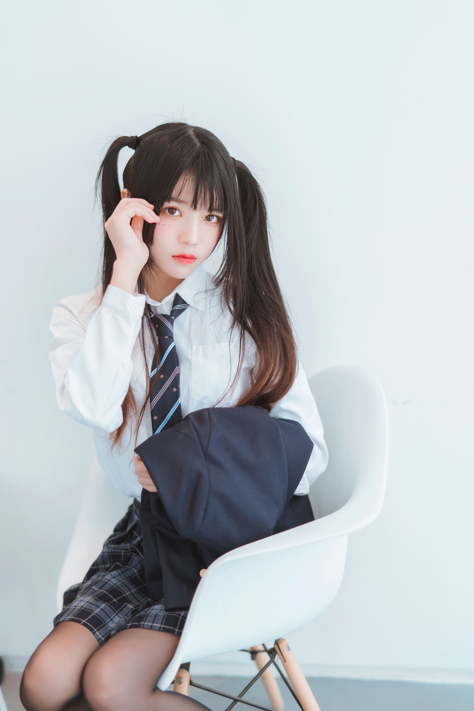 图片[3] - 桜桃喵 - 冬季制服丝秀 [45P] - 机器猫次元 - 机器猫次元