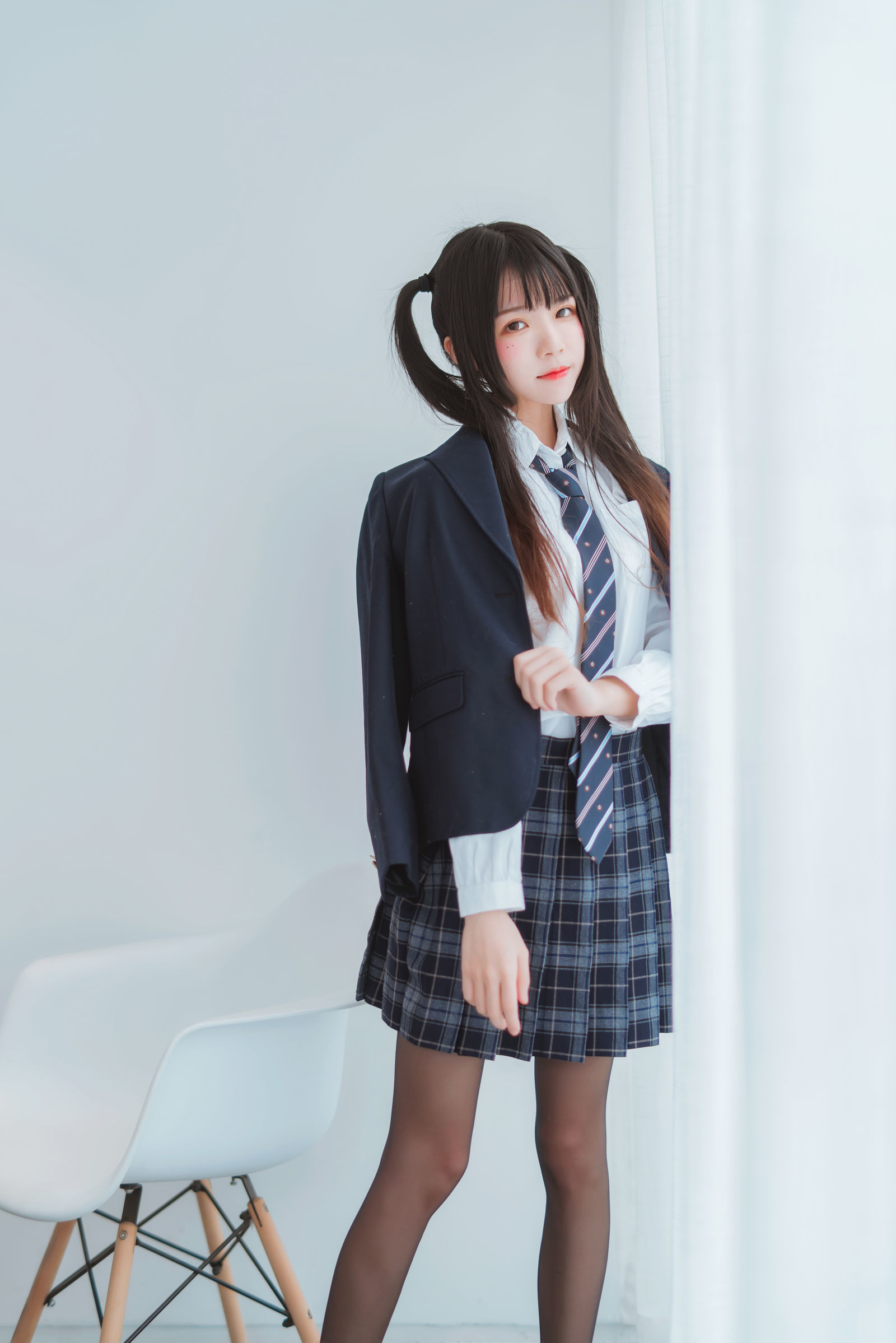 图片[4] - 桜桃喵 - 冬季制服丝秀 [45P] - 机器猫次元 - 机器猫次元