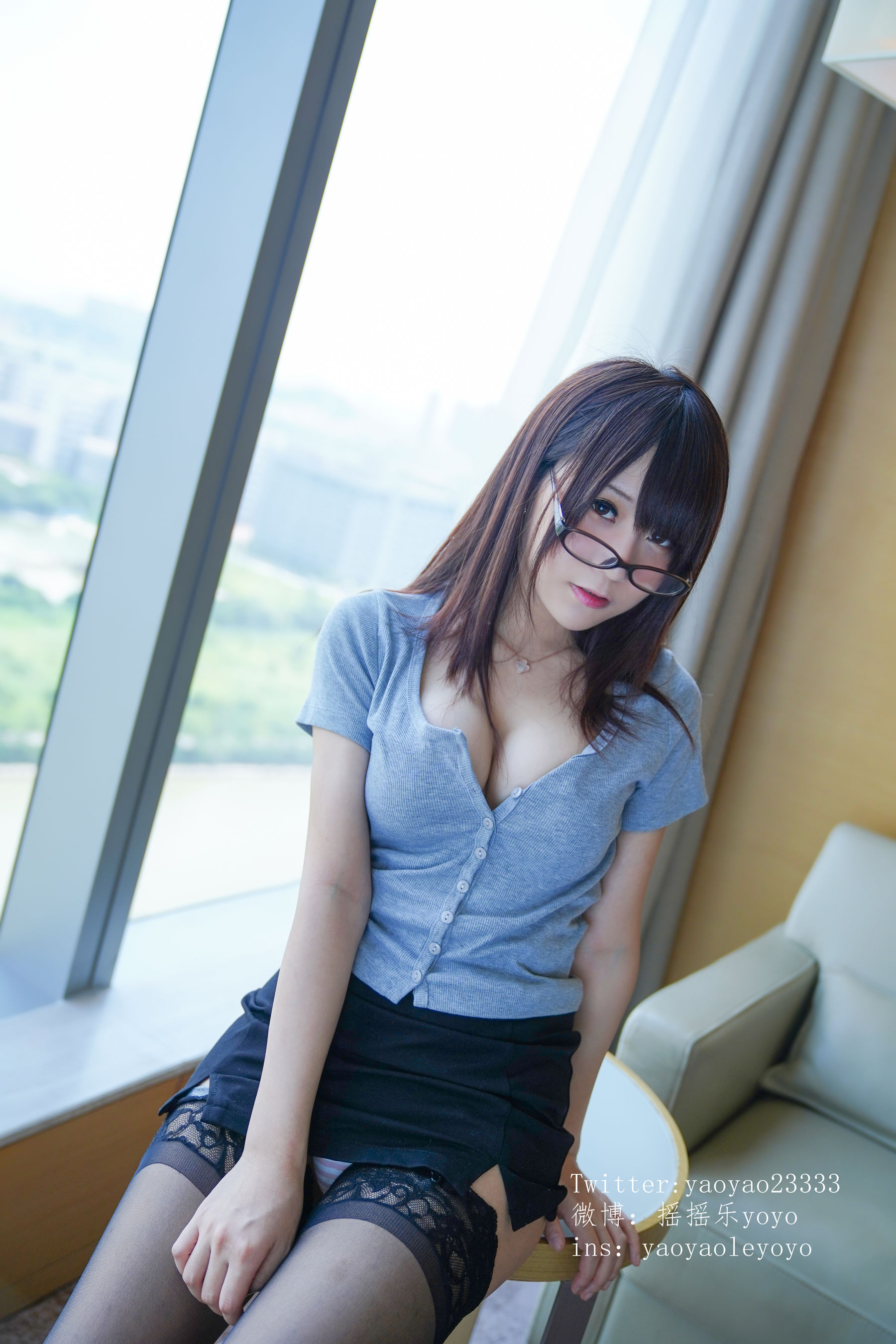 图片[3] - 摇摇乐yoyo - 制服御姐 [150P] - 机器猫次元 - 机器猫次元