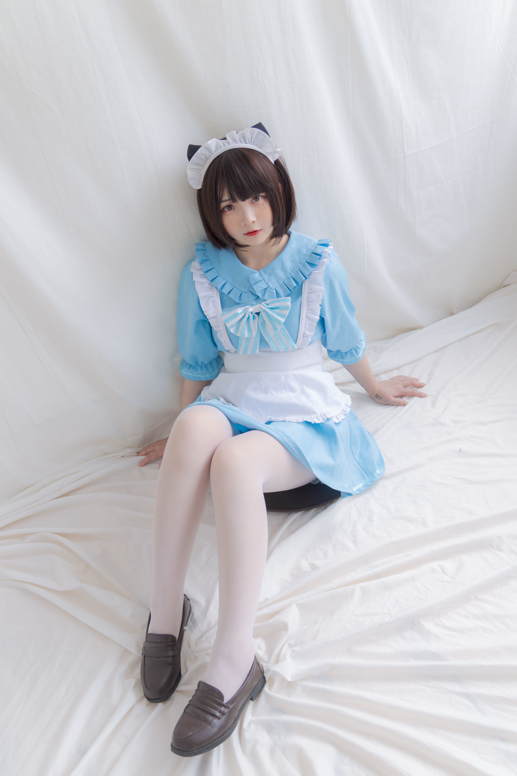 图片[3] - 古川kagura - 蓝色小猫女仆 [42P] - 机器猫次元 - 机器猫次元