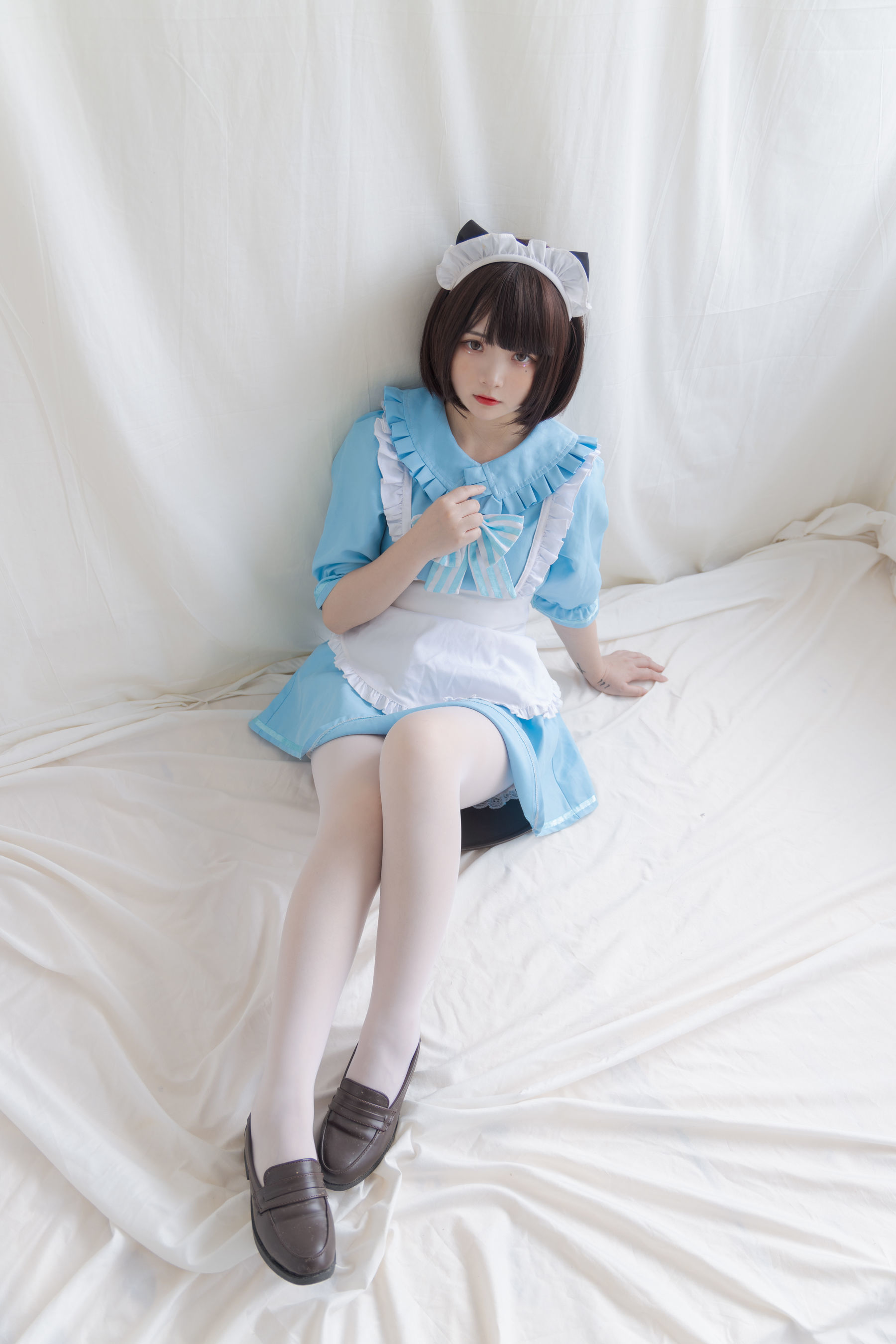 图片[7] - 古川kagura - 蓝色小猫女仆 [42P] - 机器猫次元 - 机器猫次元