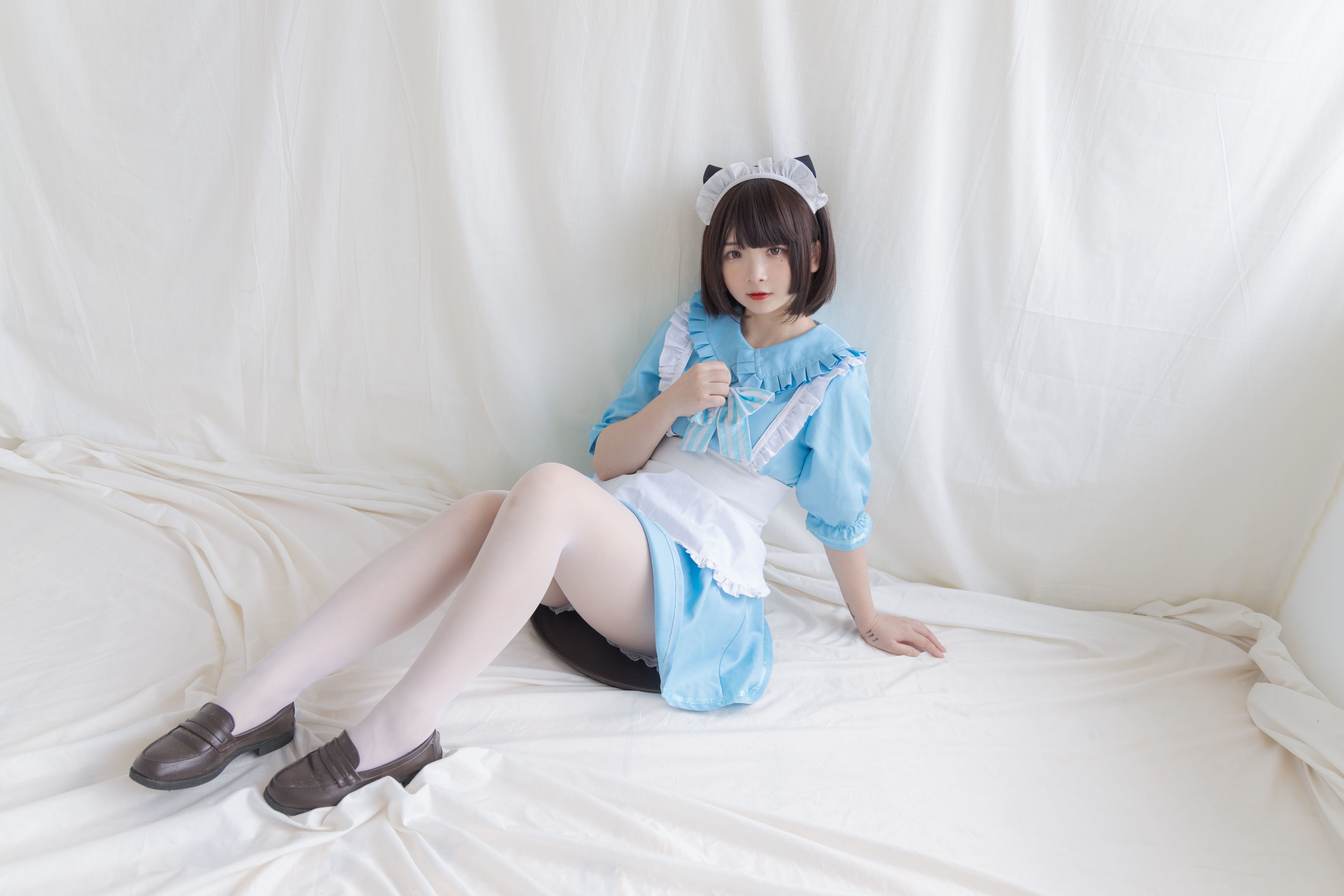 图片[6] - 古川kagura - 蓝色小猫女仆 [42P] - 机器猫次元 - 机器猫次元