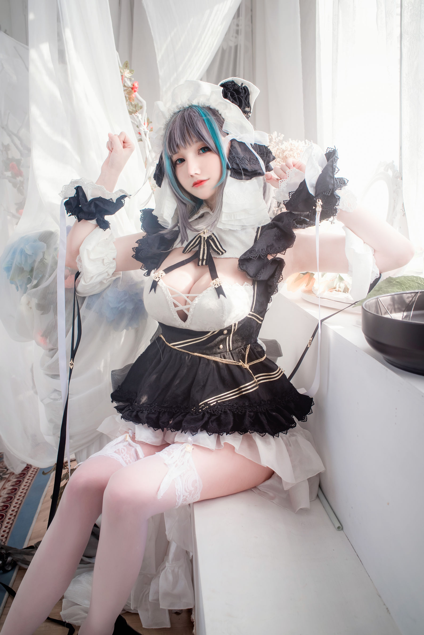 图片[3] - 仙九Airi - 柴郡女仆 [19P] - 机器猫次元 - 机器猫次元