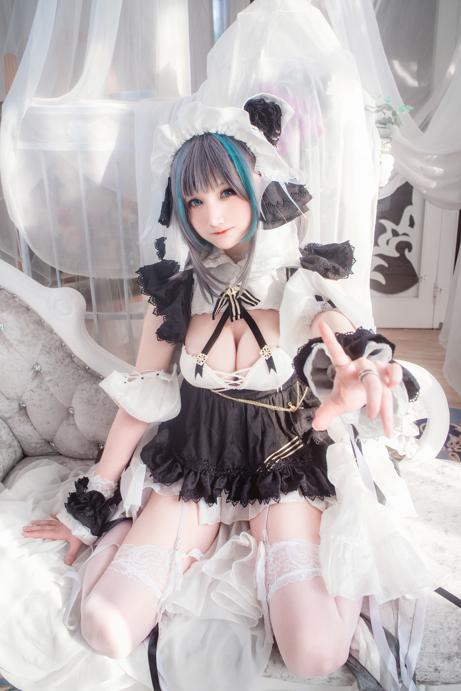 图片[4] - 仙九Airi - 柴郡女仆 [19P] - 机器猫次元 - 机器猫次元
