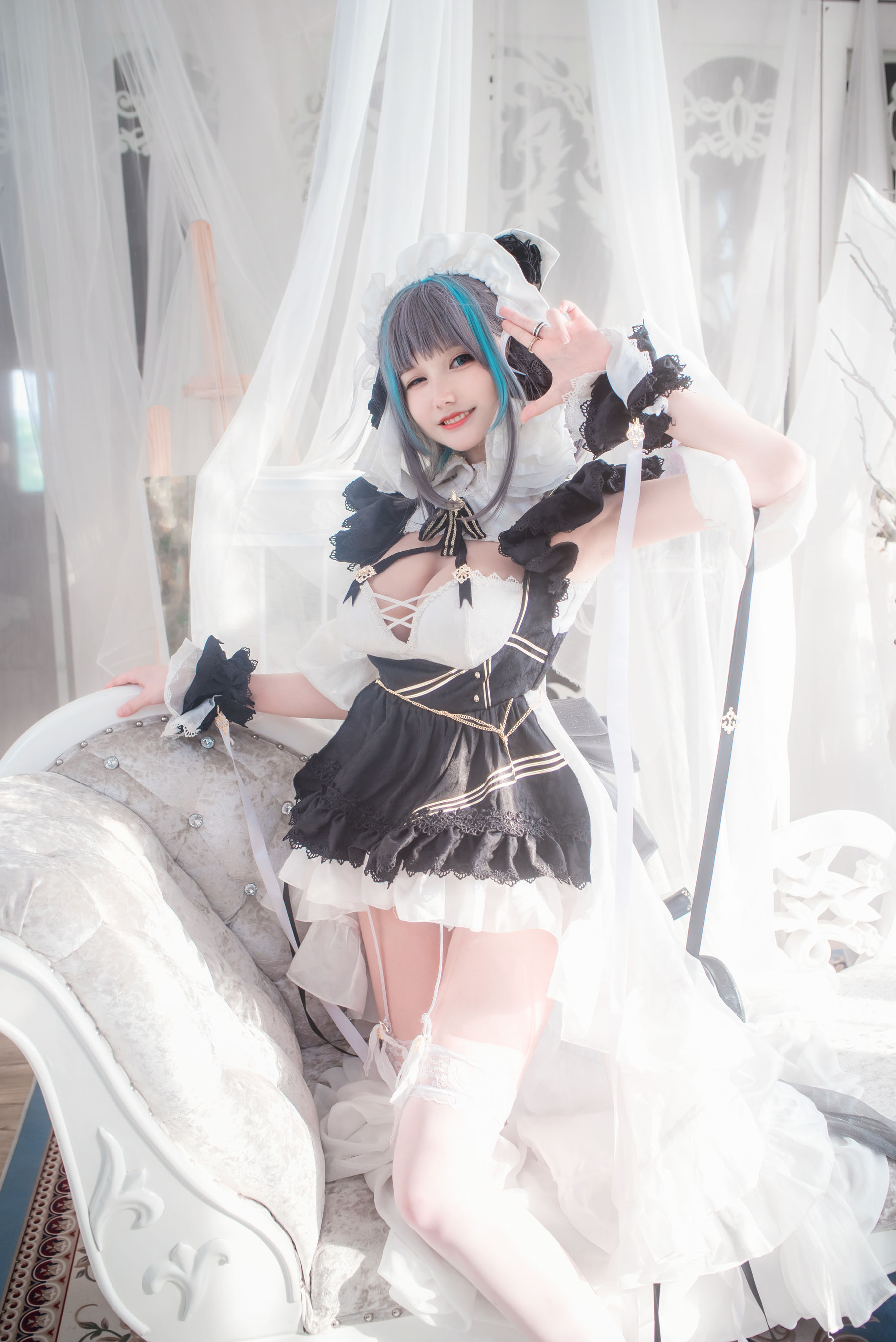 图片[8] - 仙九Airi - 柴郡女仆 [19P] - 机器猫次元 - 机器猫次元