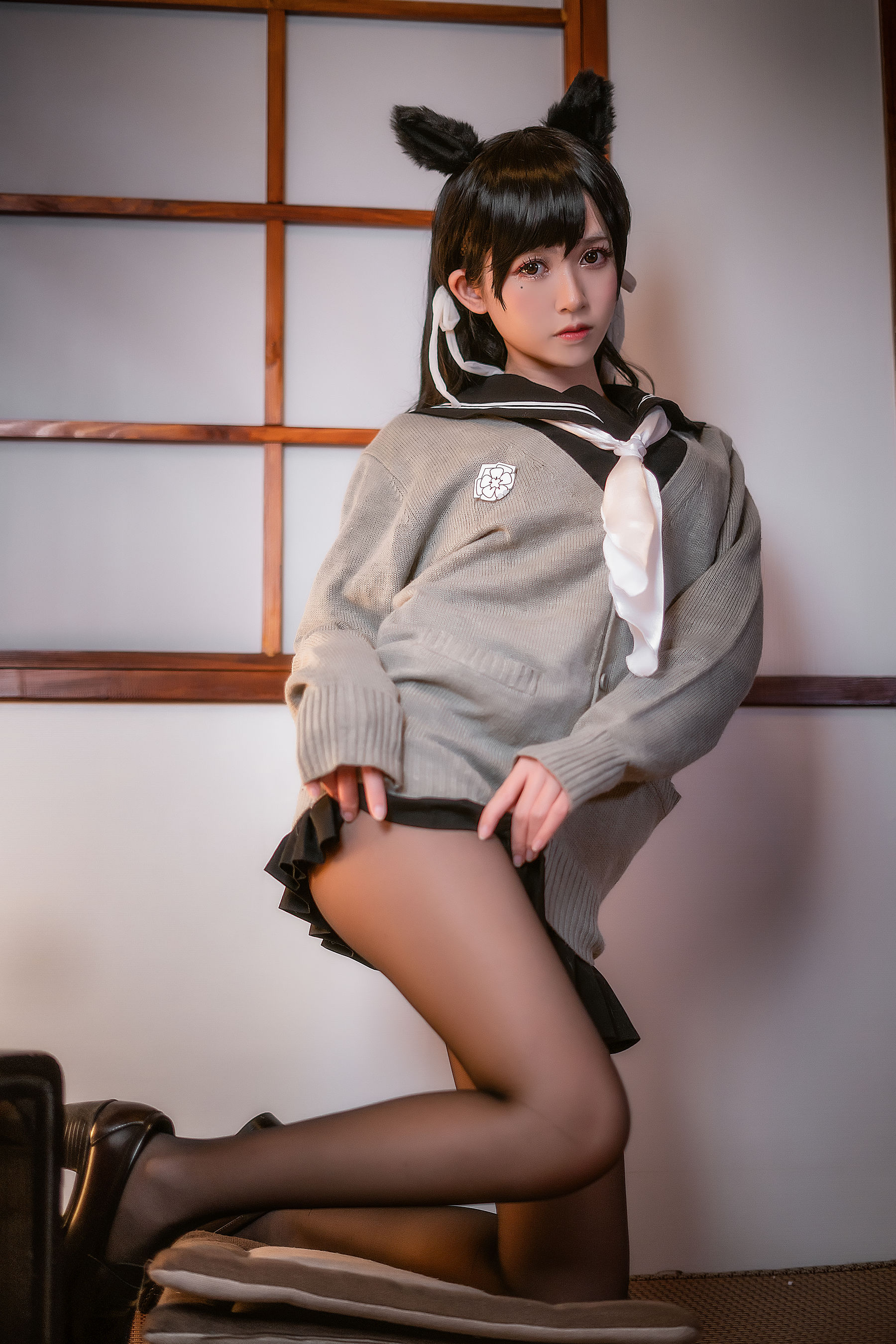 图片[4] - 鳗鱼霏儿 - 碧蓝航线 校服 [14P] - 机器猫次元 - 机器猫次元