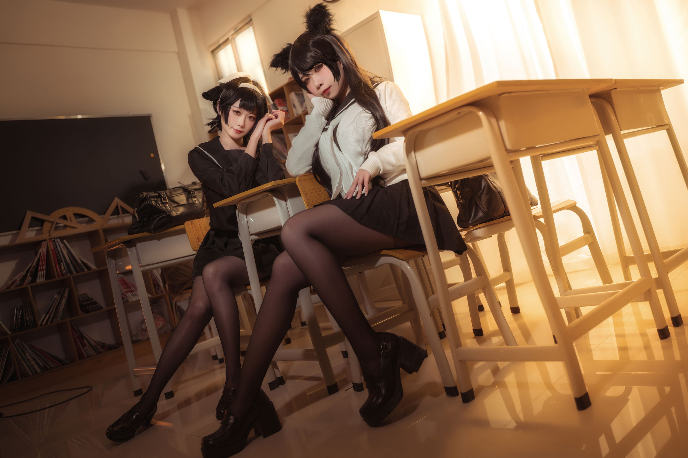 图片[4] - 贞子蜜桃 - 碧蓝航线 爱宕高雄制服 [35P] - 机器猫次元 - 机器猫次元