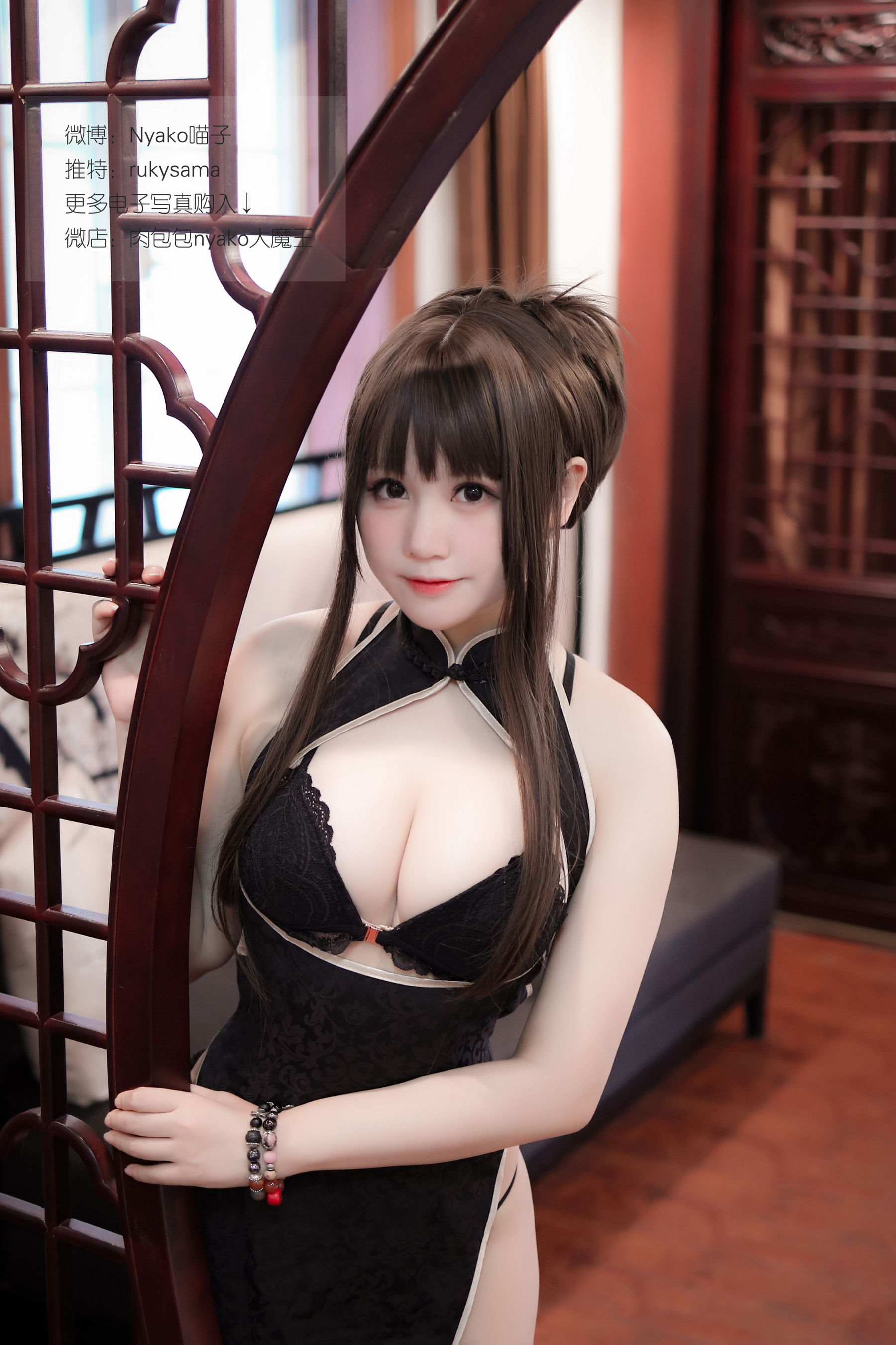 图片[3] - Nyako喵子 旗袍本A [104P] - 机器猫次元 - 机器猫次元