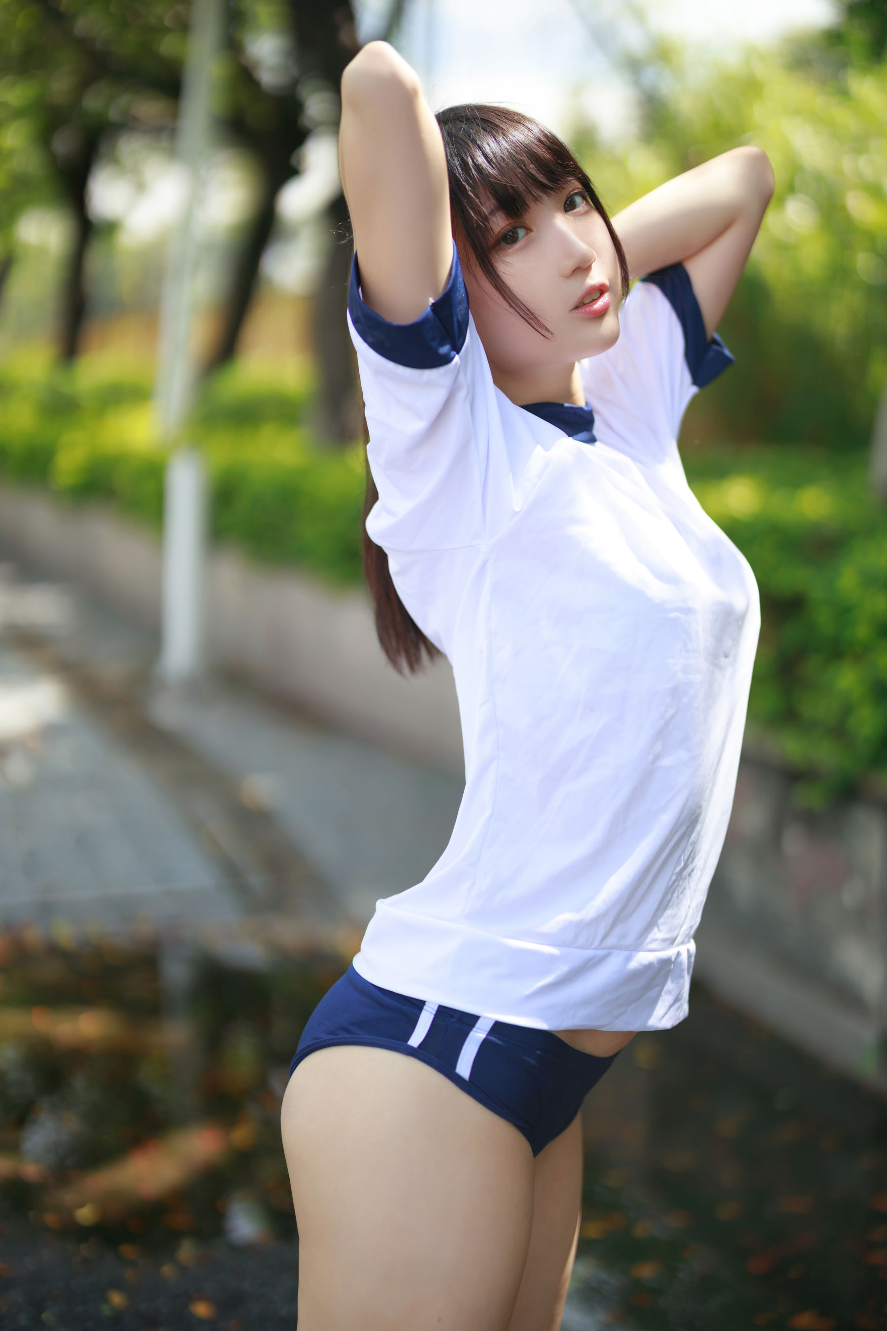 图片[1] - 周叽是可爱兔兔 - 体操服 [31P] - 机器猫次元 - 机器猫次元