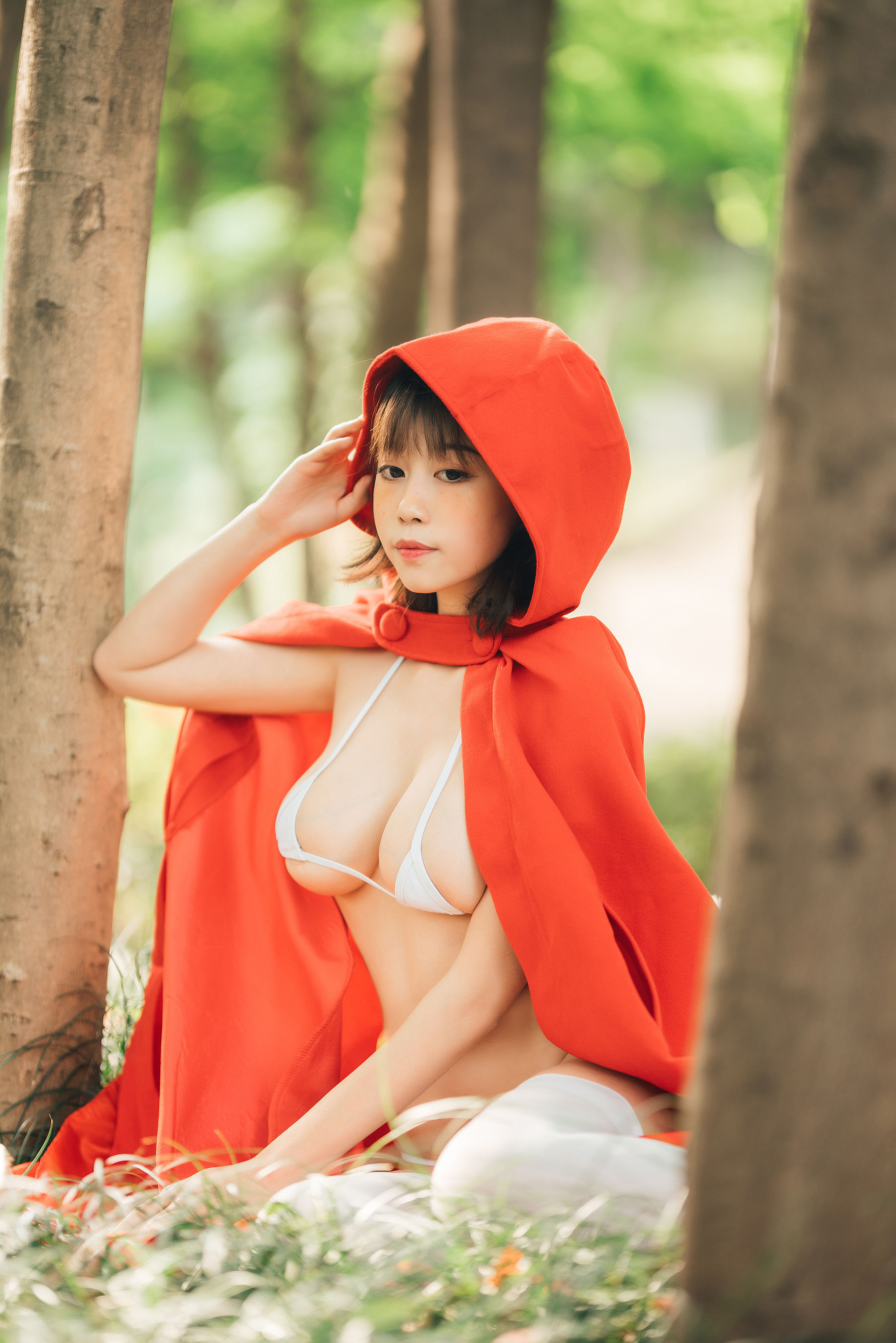 图片[7] - 奈汐酱nice - 大红帽 [26P] - 机器猫次元 - 机器猫次元