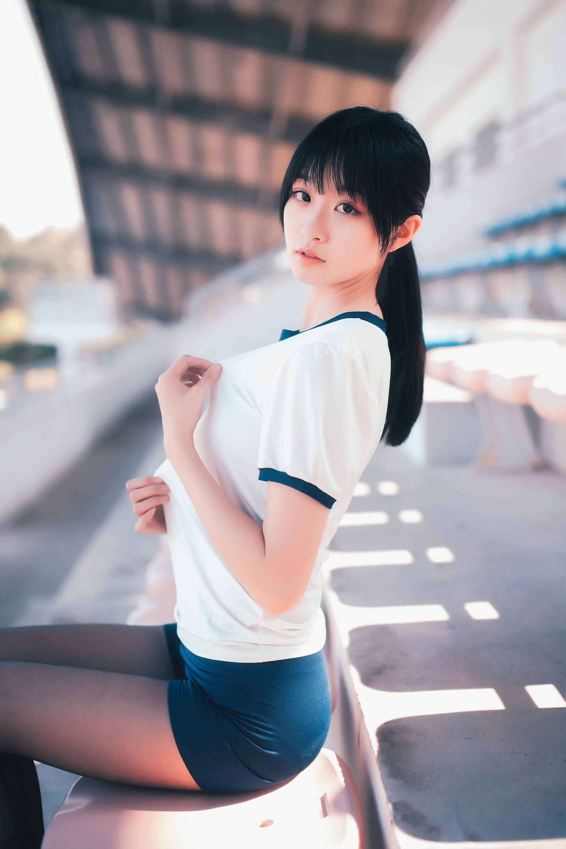 图片[4] - 沧霁桔梗 - 黑丝体操服 [53P] - 机器猫次元 - 机器猫次元