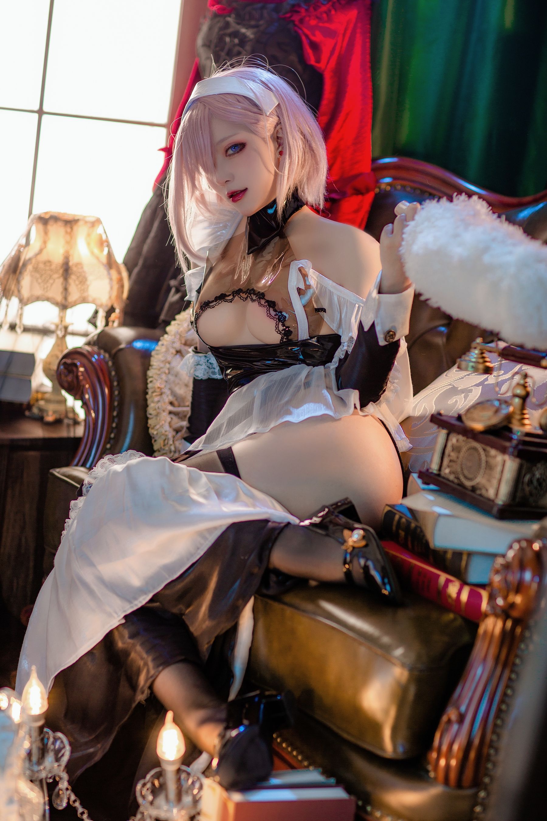 图片[1] - 起司块wii - 宫本武藏 女仆 [51P] - 机器猫次元 - 机器猫次元