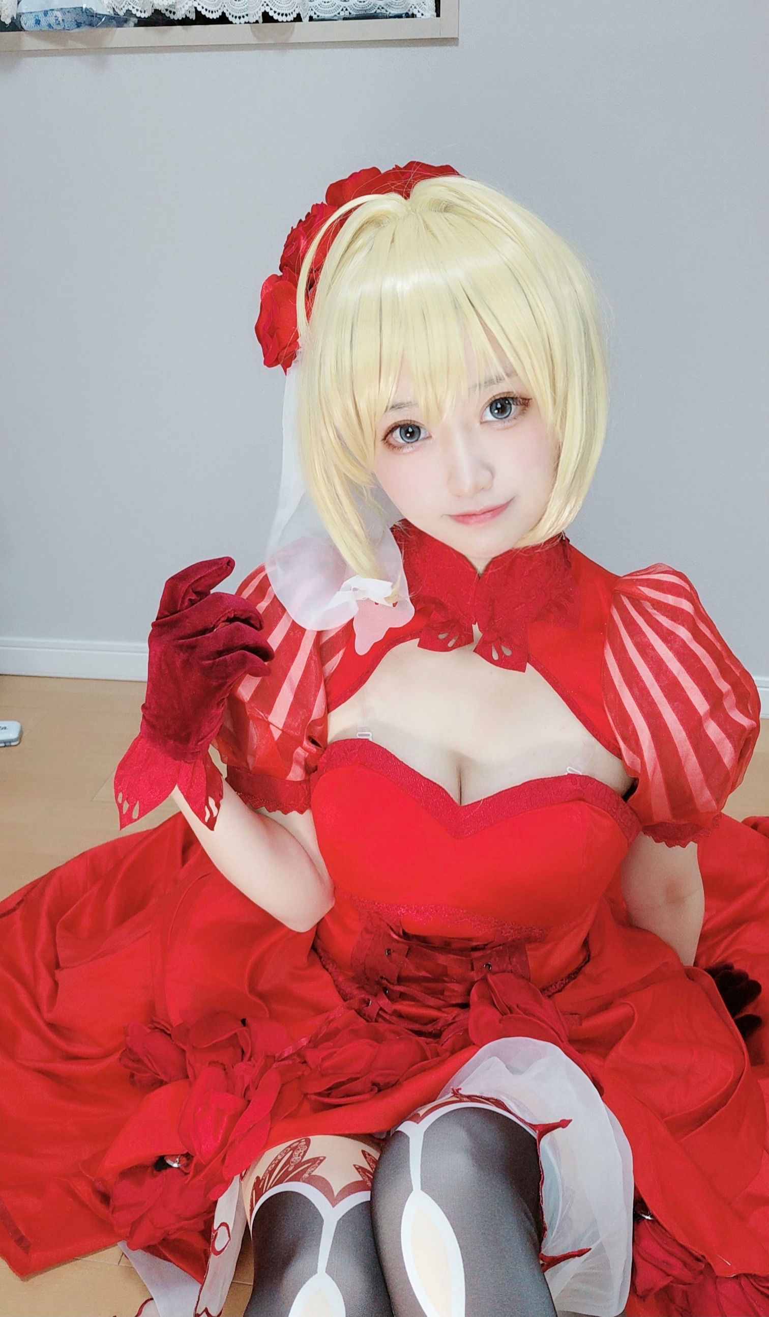 图片[8] - 千阳 - 尼禄红礼服 [11P] - 机器猫次元 - 机器猫次元