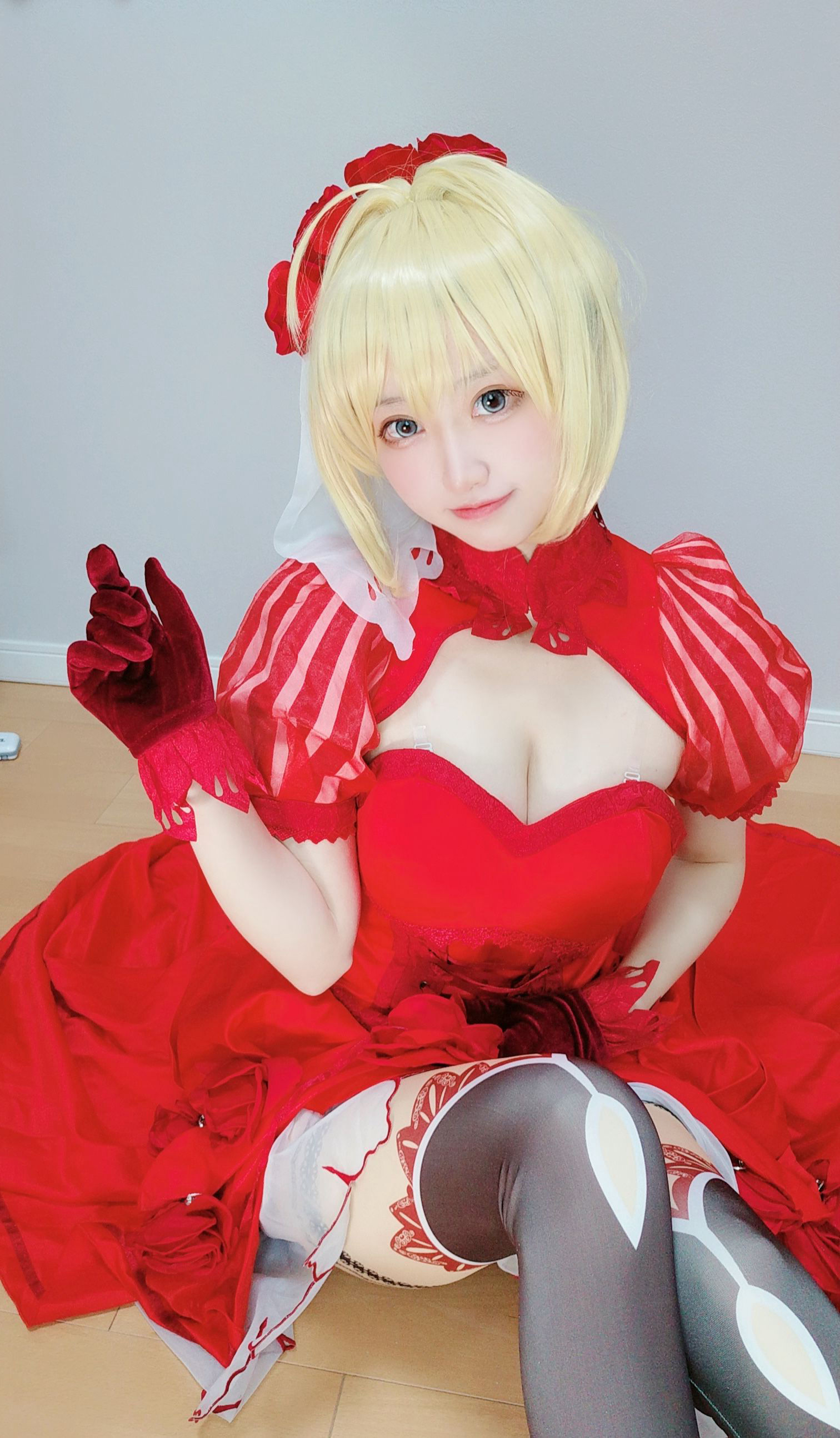 图片[5] - 千阳 - 尼禄红礼服 [11P] - 机器猫次元 - 机器猫次元