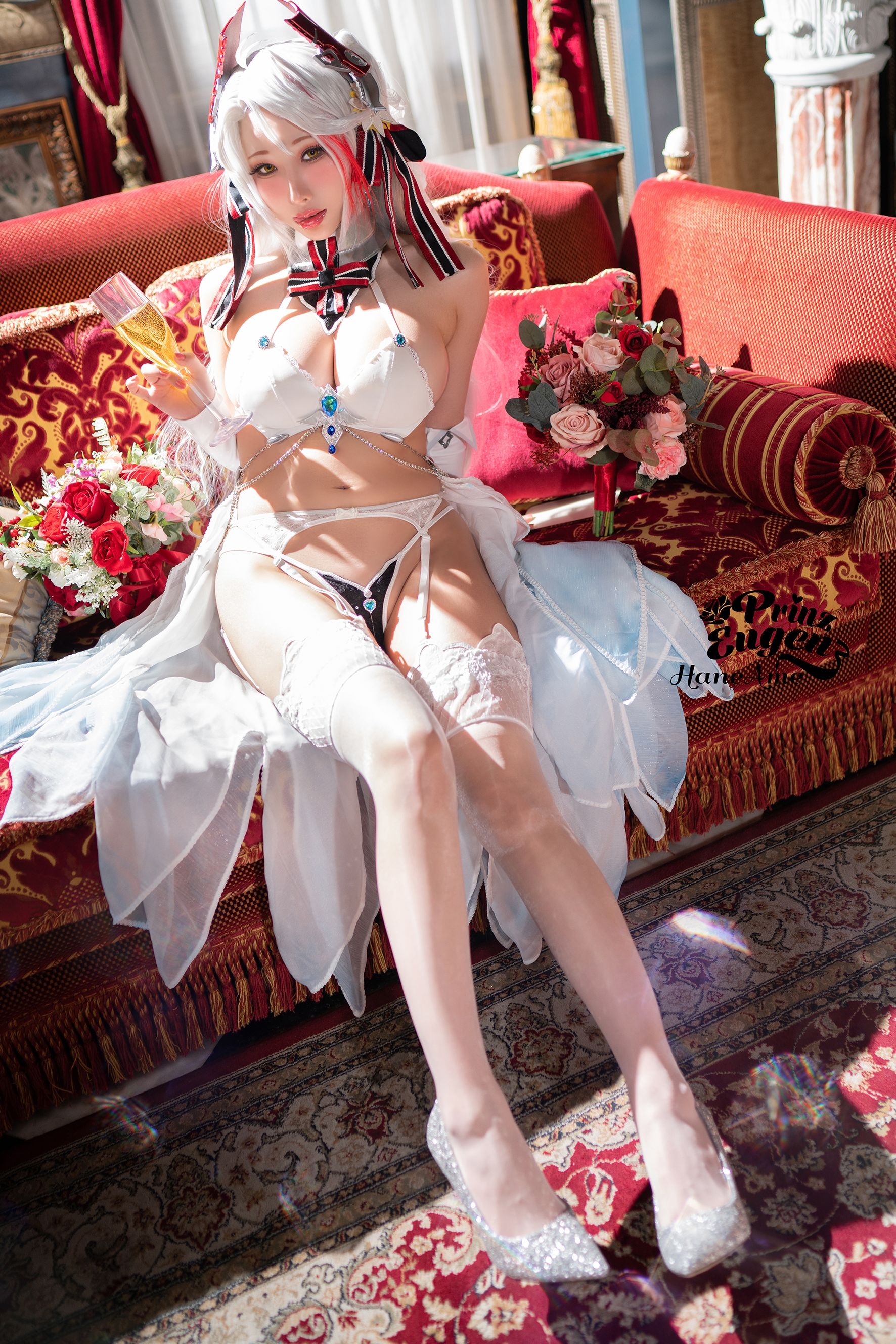 图片[3] - 雨波_HaneAme - 欧根亲王 婚纱 [27P] - 机器猫次元 - 机器猫次元