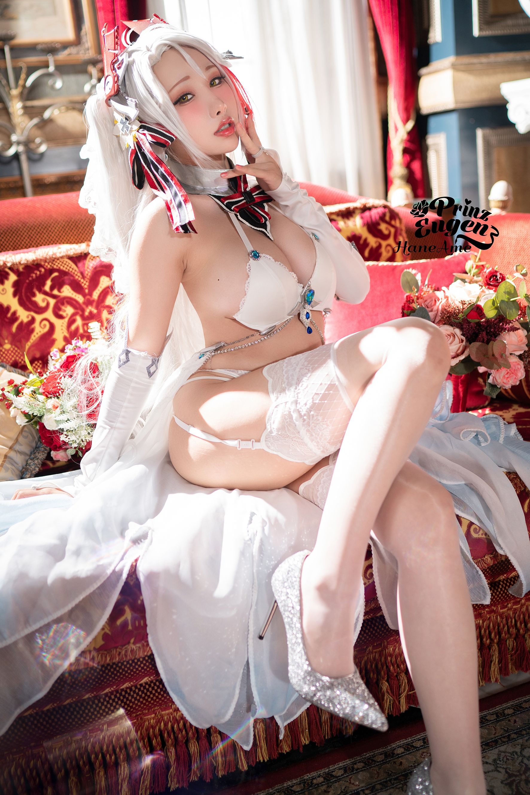 图片[5] - 雨波_HaneAme - 欧根亲王 婚纱 [27P] - 机器猫次元 - 机器猫次元