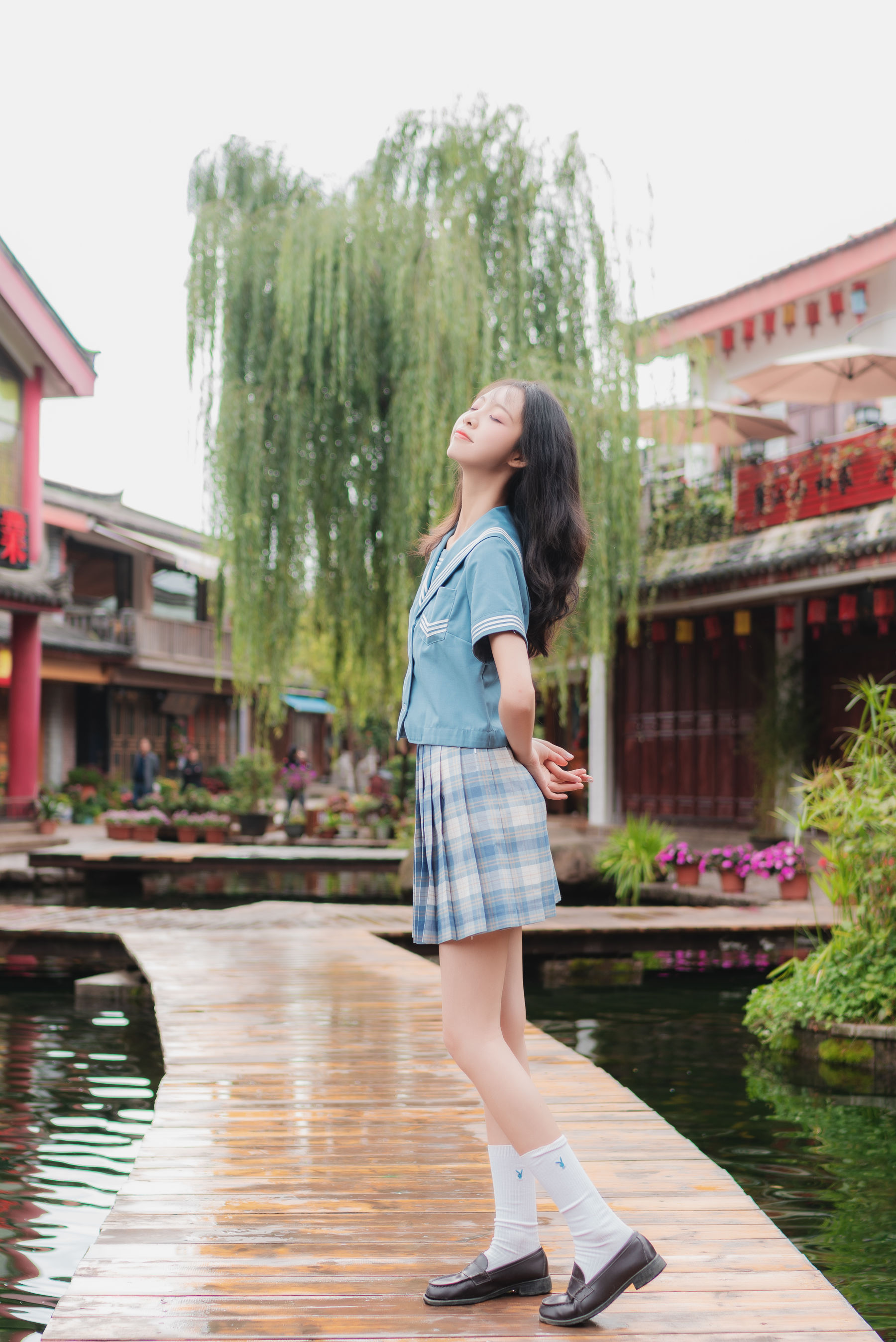 图片[1] - 清纯妹子西瓜 丽江写真JK户外 [44P] - 机器猫次元 - 机器猫次元