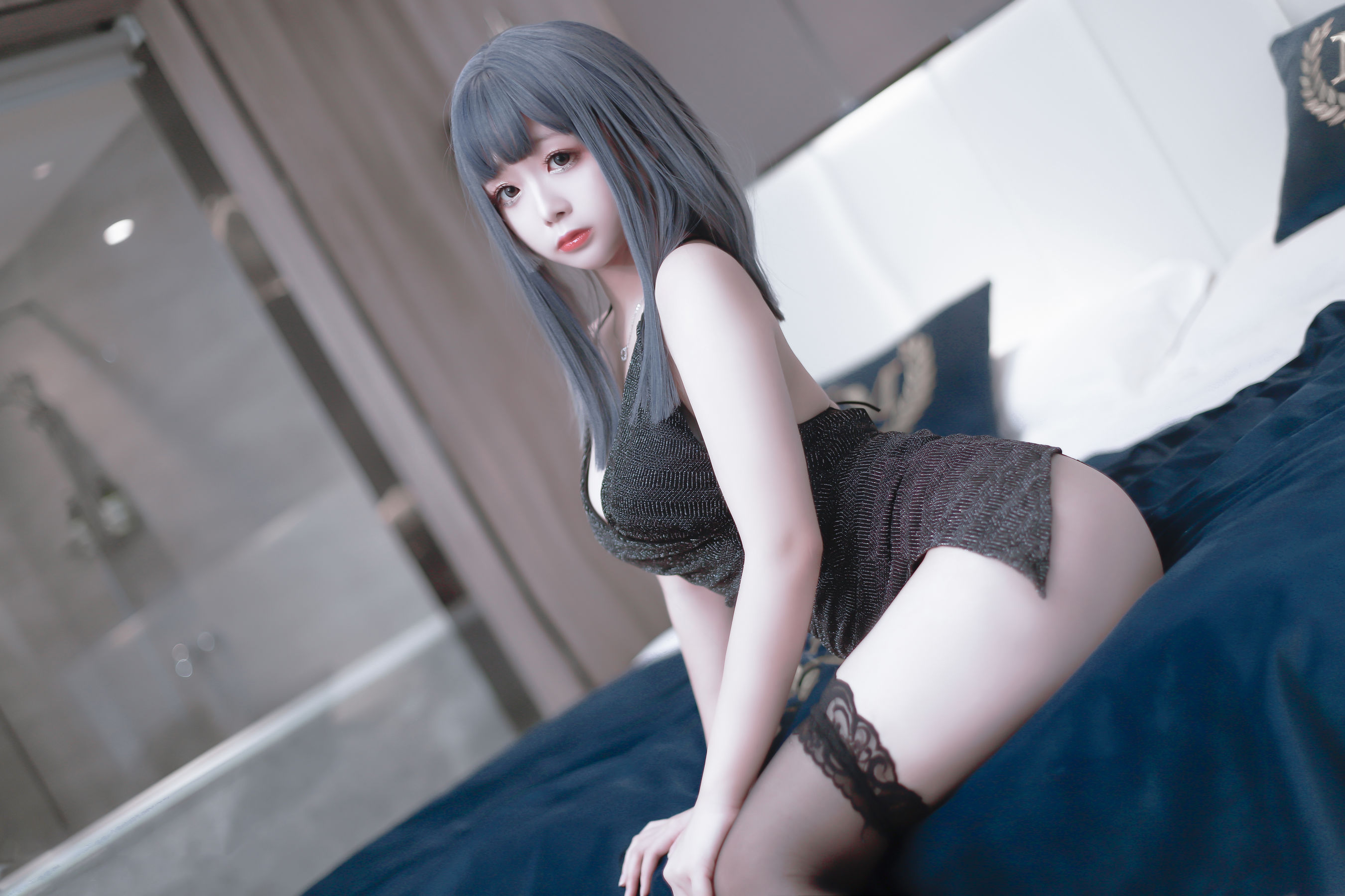 图片[6] - 日奈娇 - 黑色礼服 [40P] - 机器猫次元 - 机器猫次元