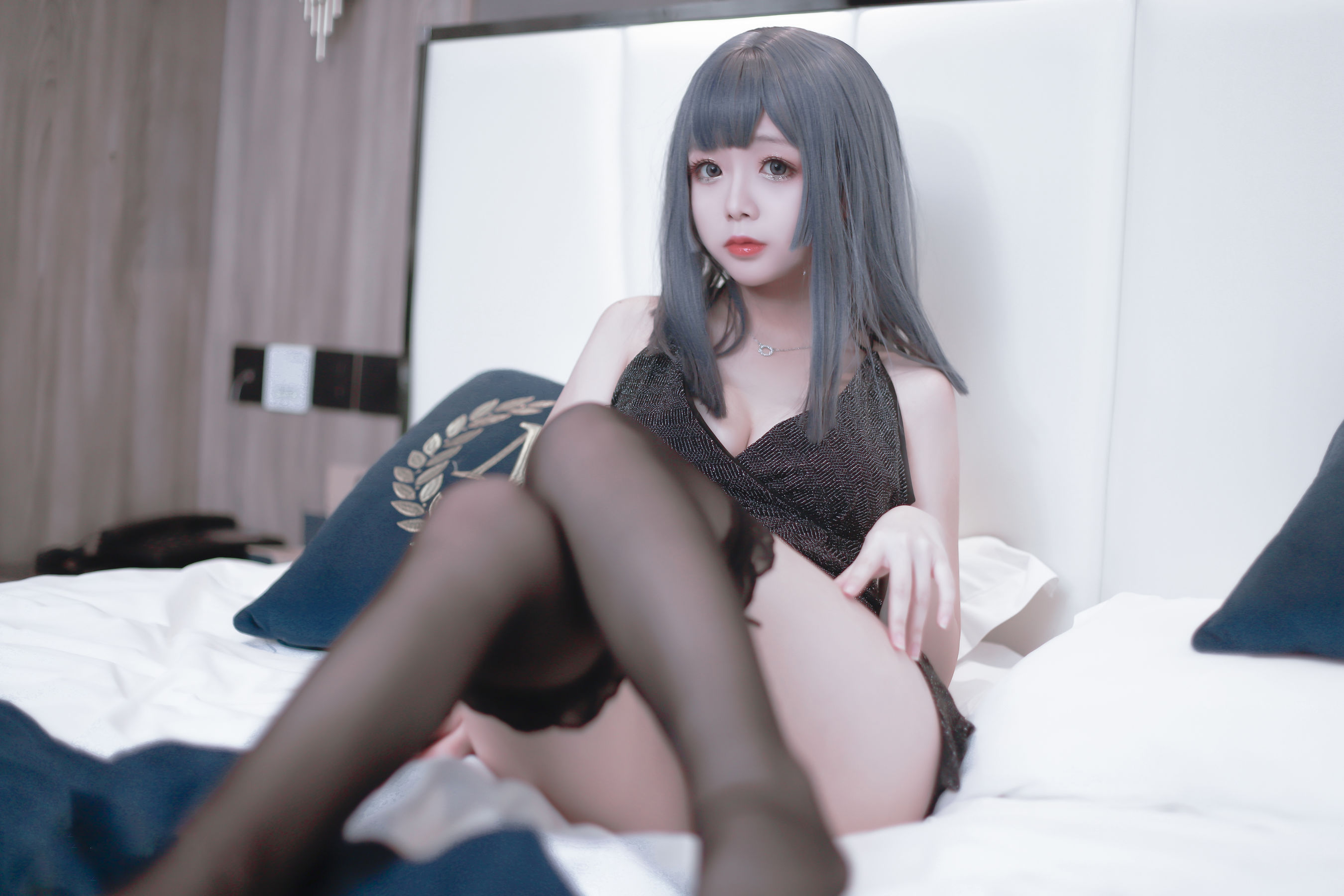 图片[3] - 日奈娇 - 黑色礼服 [40P] - 机器猫次元 - 机器猫次元