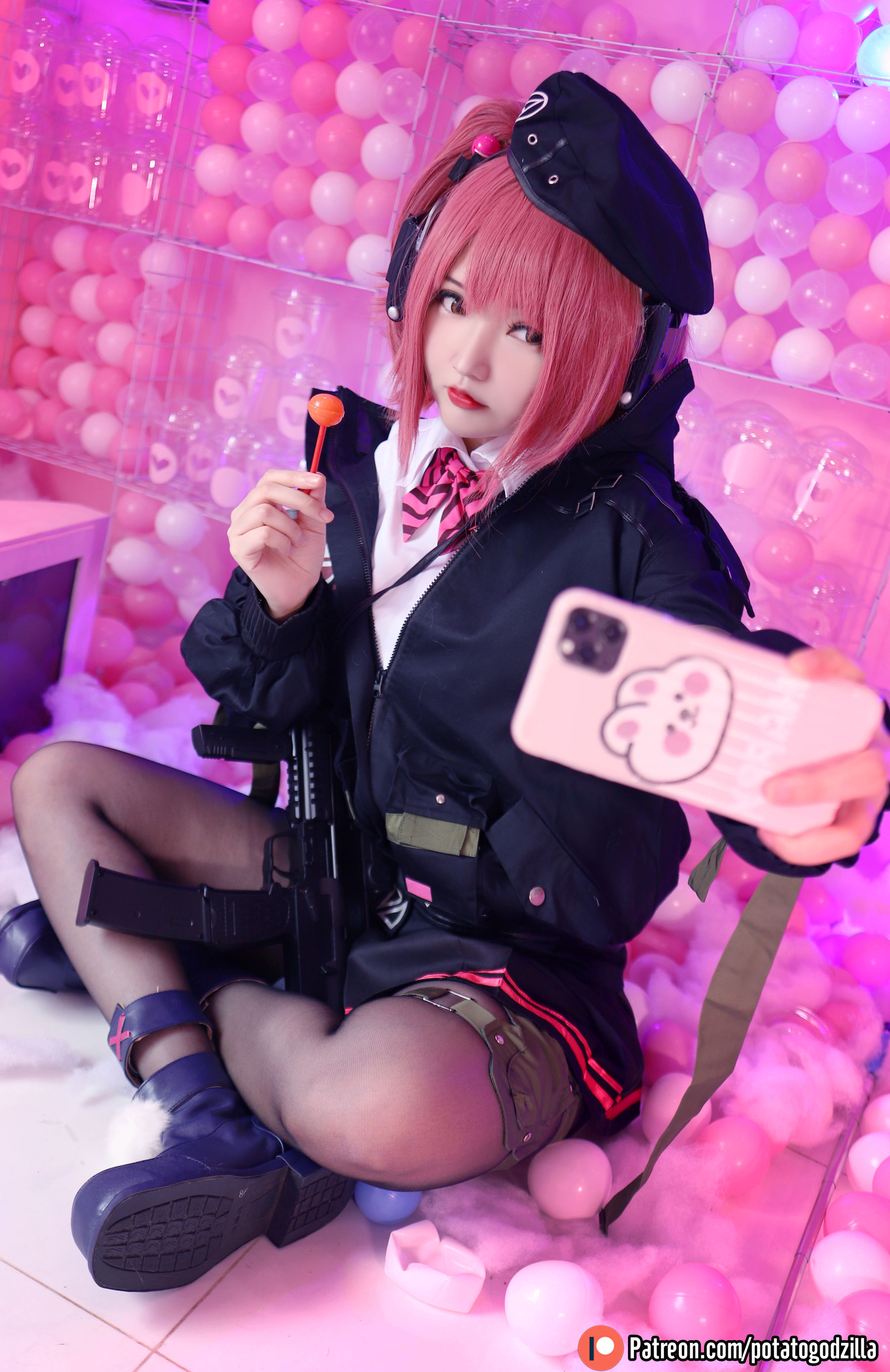 图片[1] - Potato Godzilla - MP7 (Girls Frontline) [40P] - 机器猫次元 - 机器猫次元