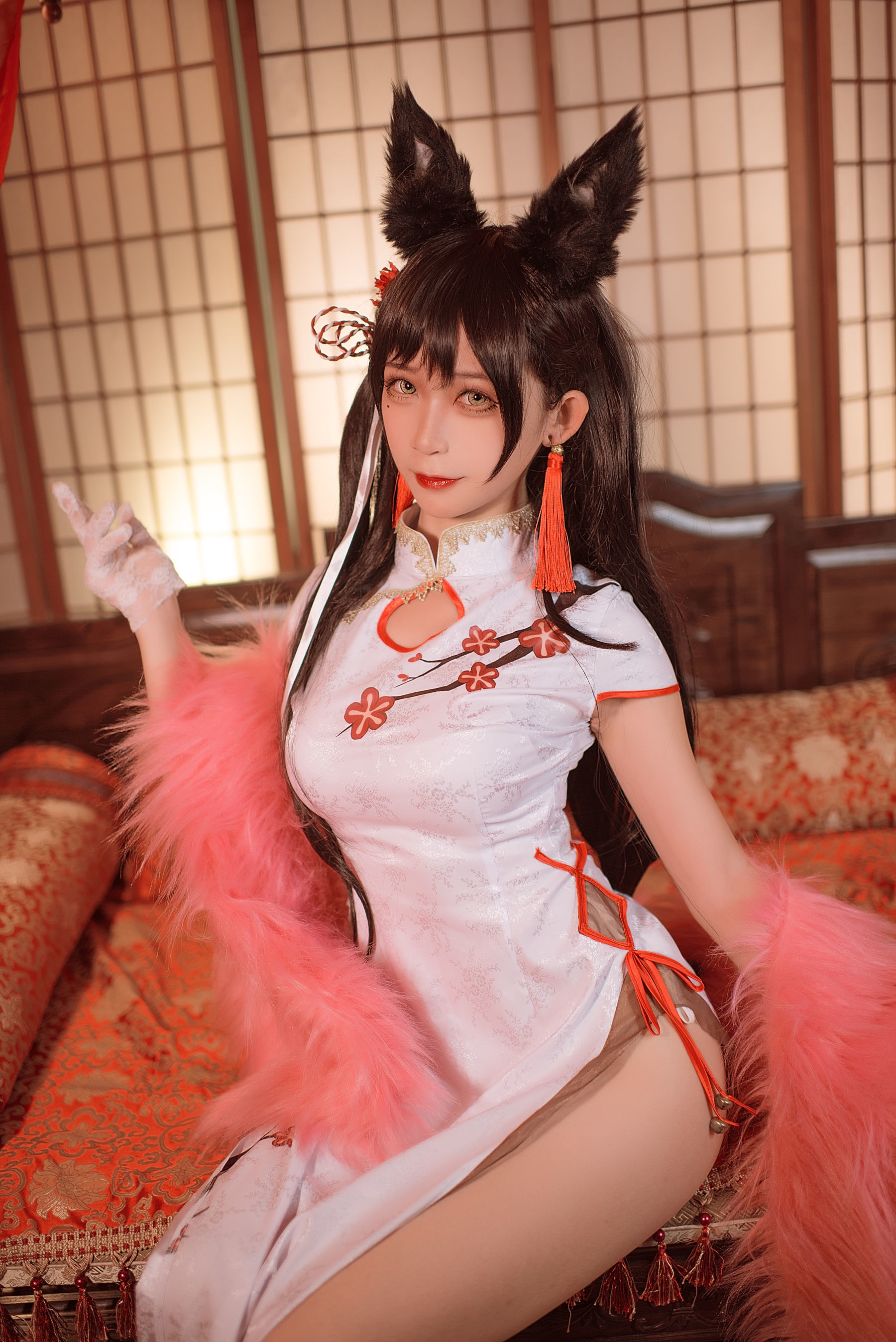 图片[3] - 樱落酱w 爱宕新春旗袍 [16P] - 机器猫次元 - 机器猫次元