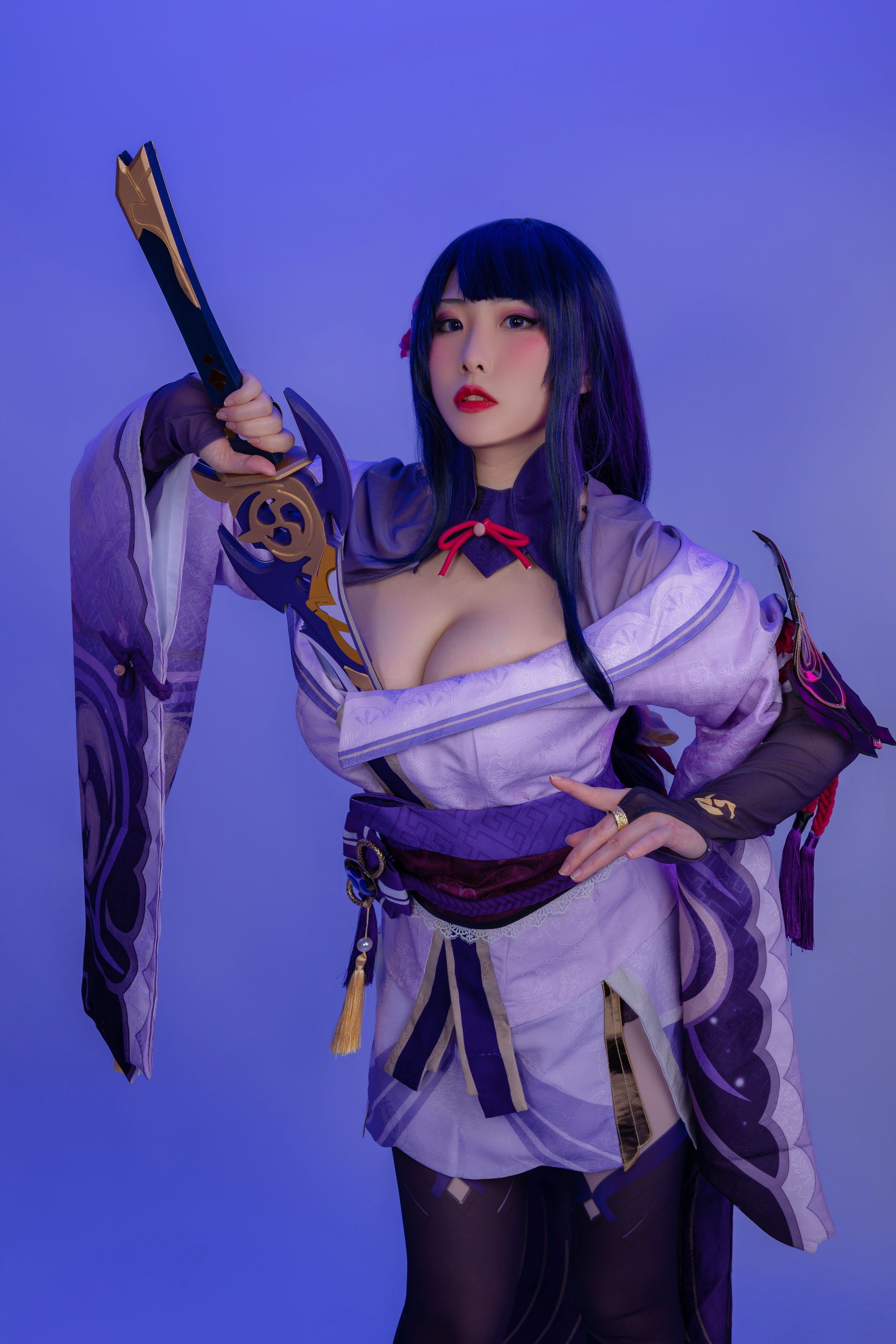 图片[1] - Sunnyvier - Raiden Shogun [45P] - 机器猫次元 - 机器猫次元