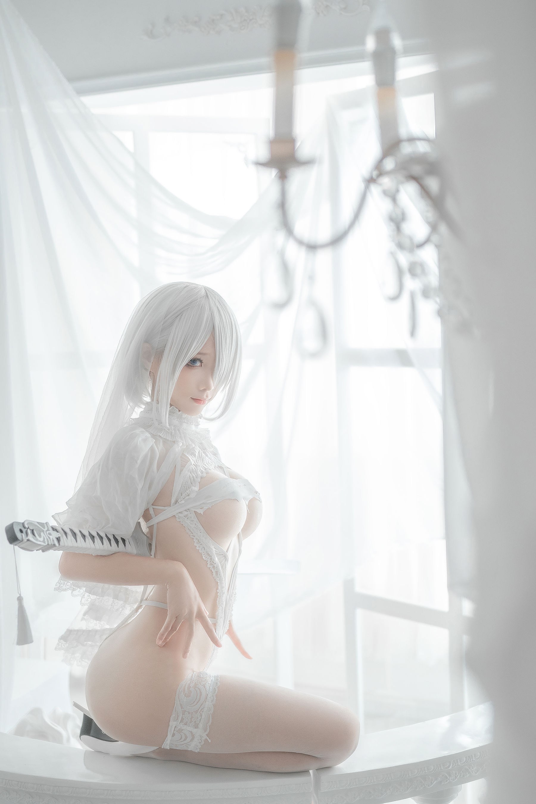 图片[6] - 蠢沫沫 - 2B-白婚纱 [59P] - 机器猫次元 - 机器猫次元