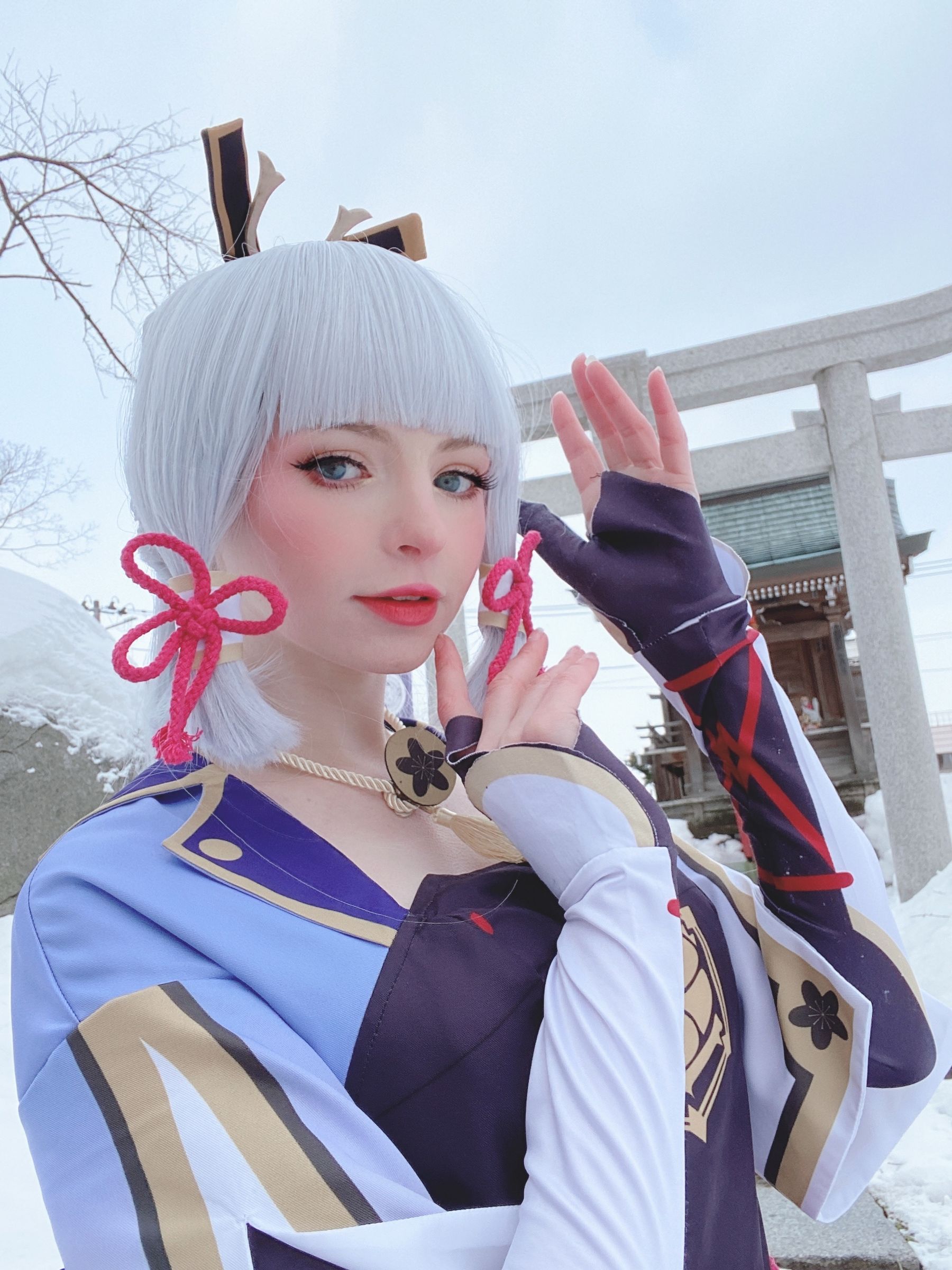 图片[3] - Peach milky - Ayaka genshin impact [47P] - 机器猫次元 - 机器猫次元