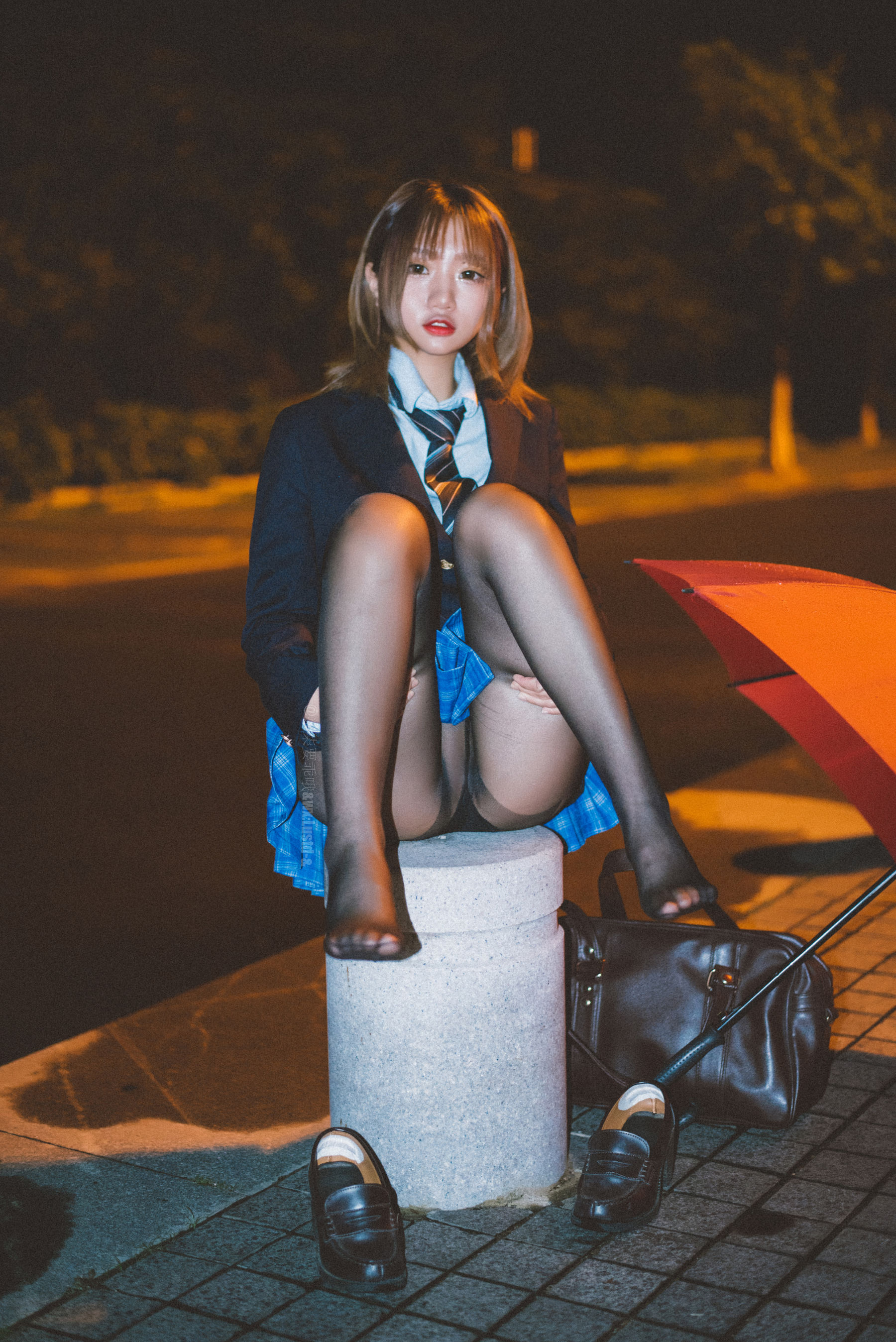 图片[2] - 柒柒要乖哦 - 深夜公园JK [36P] - 机器猫次元 - 机器猫次元