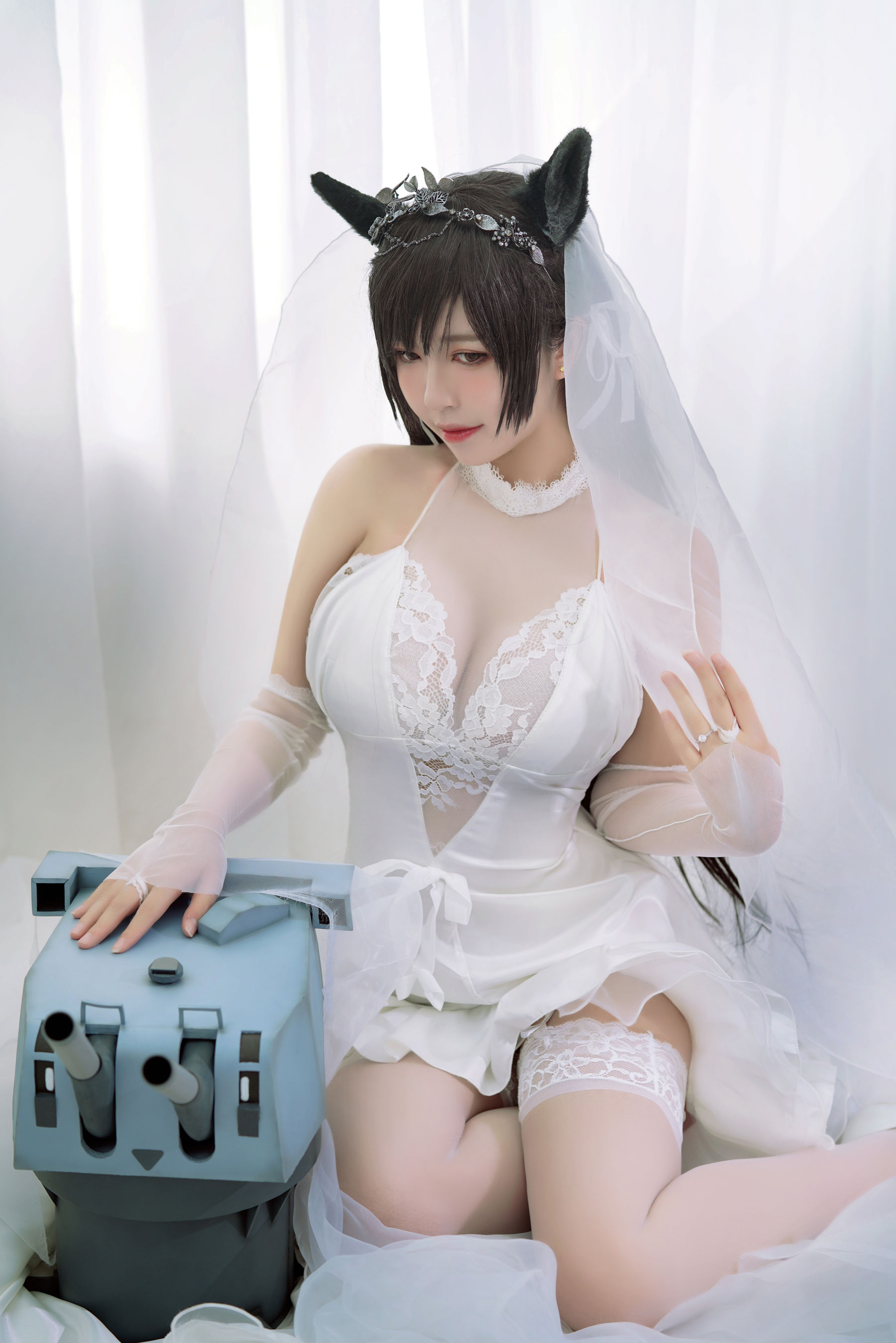 图片[2] - 半半子 爱宕花嫁 [30P] - 机器猫次元 - 机器猫次元