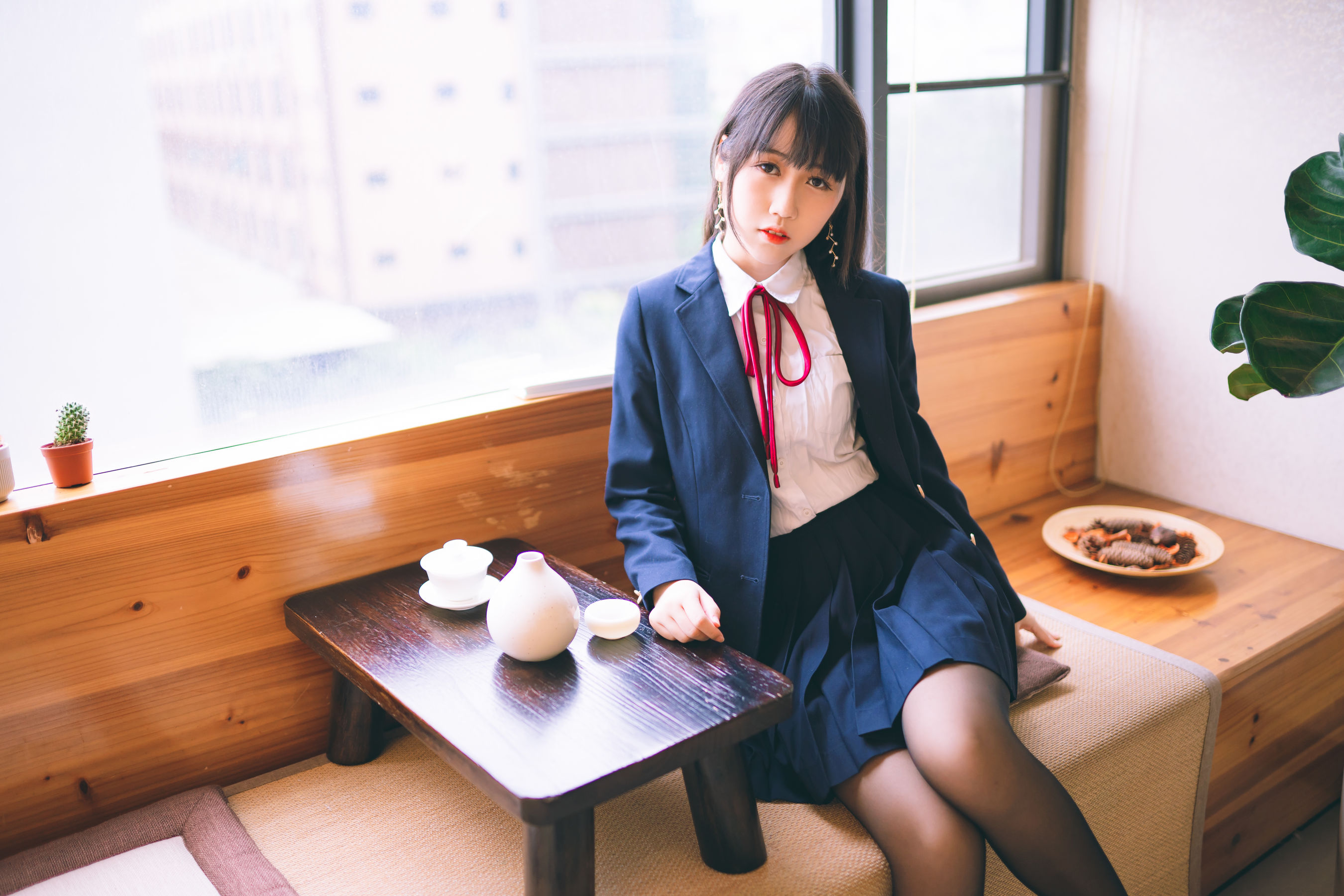 图片[1] - 不呆猫 - 校服JK [64P] - 机器猫次元 - 机器猫次元