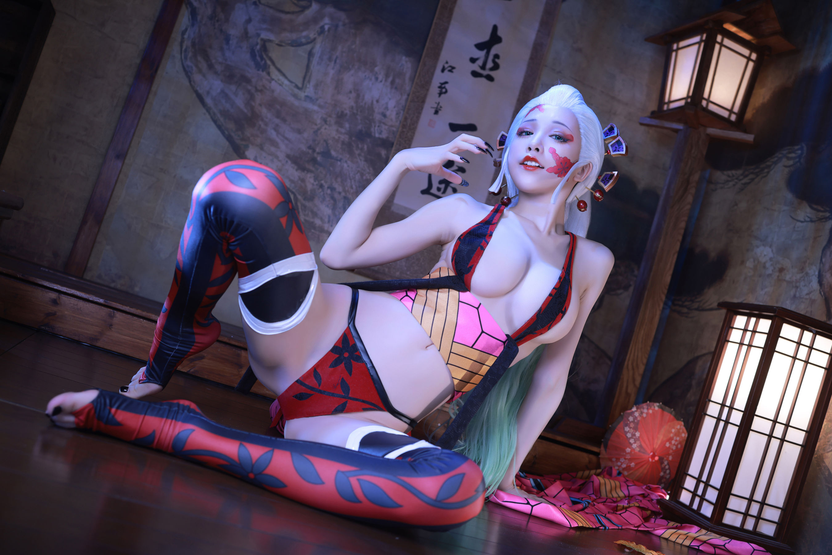 图片[8] - 水淼aqua - 鬼灭之刃 上弦陆堕姬 [83P] - 机器猫次元 - 机器猫次元