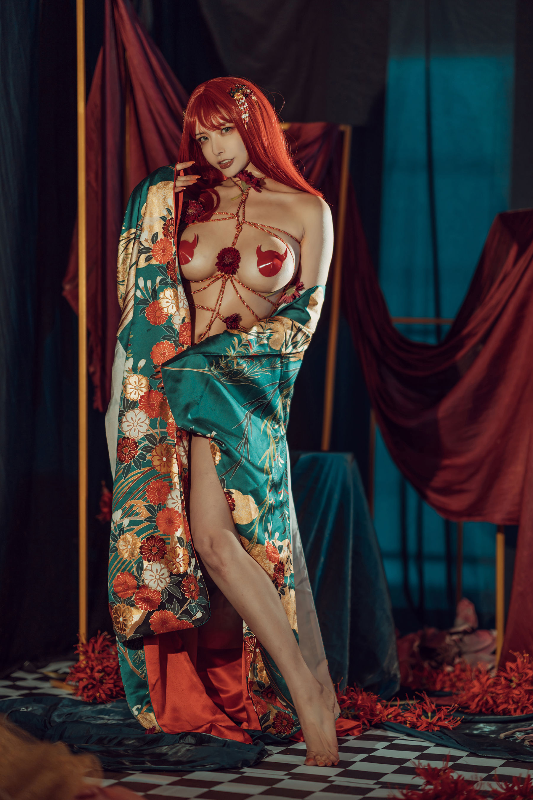 图片[4] - 秋和柯基 - 和服 [36P] - 机器猫次元 - 机器猫次元