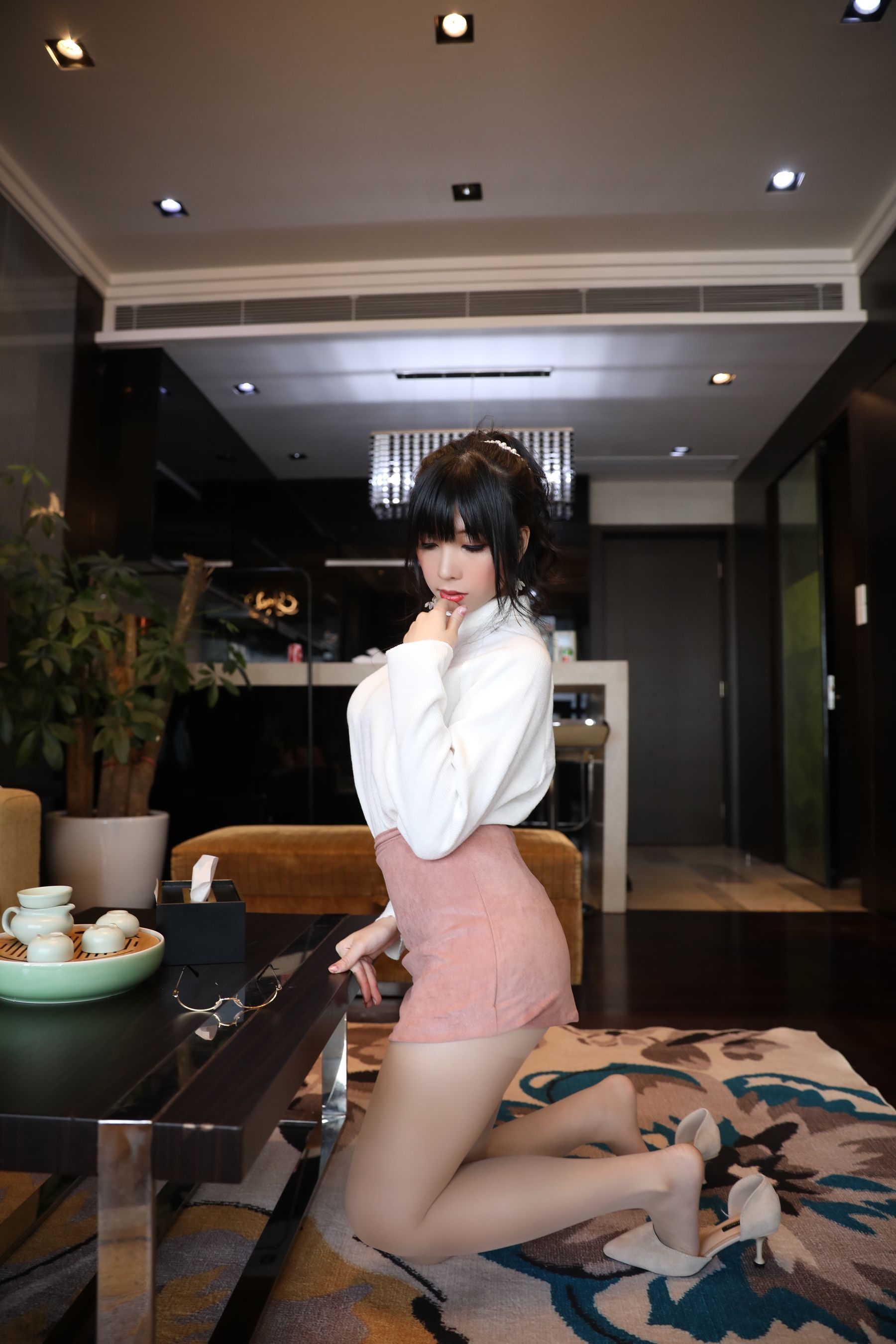 图片[4] - 鹿野希 单马尾眼镜娘 [101P] - 机器猫次元 - 机器猫次元