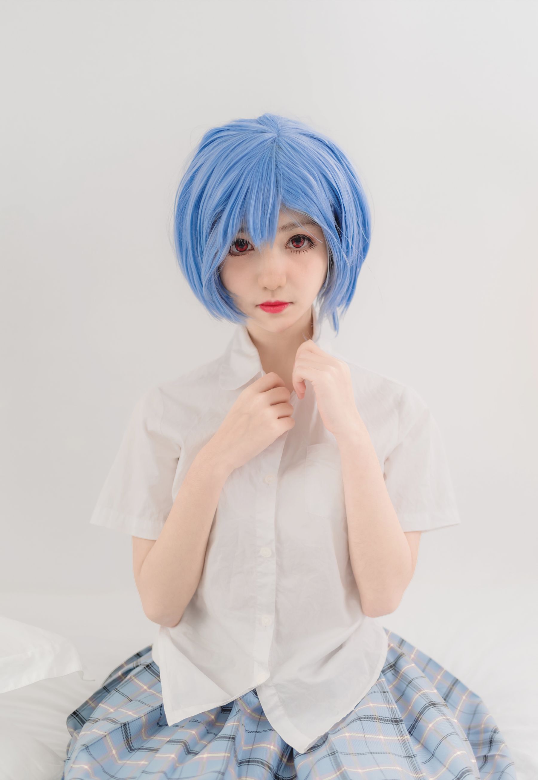 图片[1] - 南桃Momoko 绫波丽制服 [23P] - 机器猫次元 - 机器猫次元