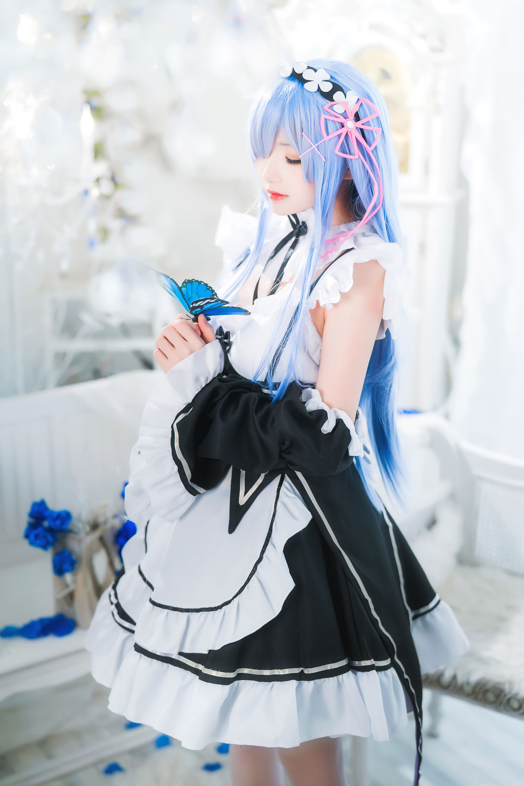 图片[6] - 桜桃喵 - 长发蕾姆 [89P] - 机器猫次元 - 机器猫次元