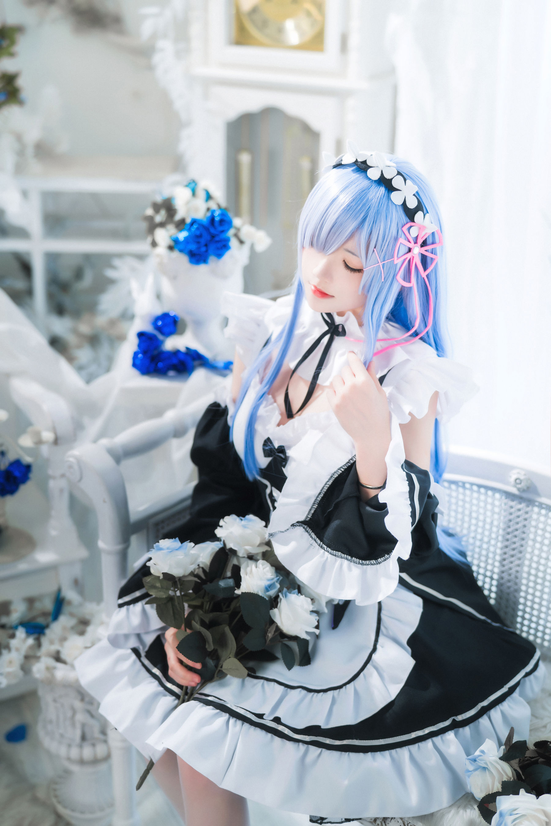 图片[3] - 桜桃喵 - 长发蕾姆 [89P] - 机器猫次元 - 机器猫次元