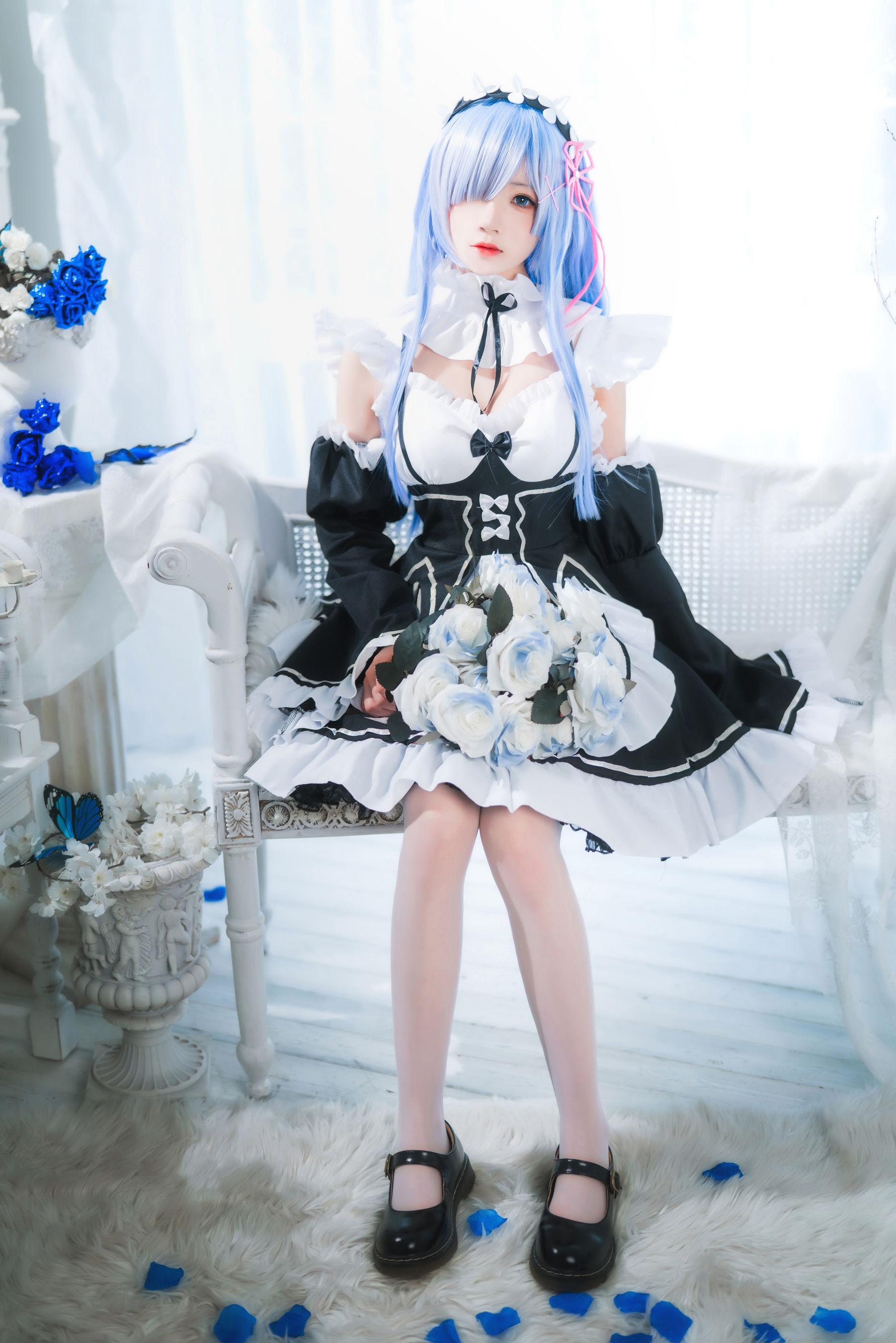 图片[1] - 桜桃喵 - 长发蕾姆 [89P] - 机器猫次元 - 机器猫次元