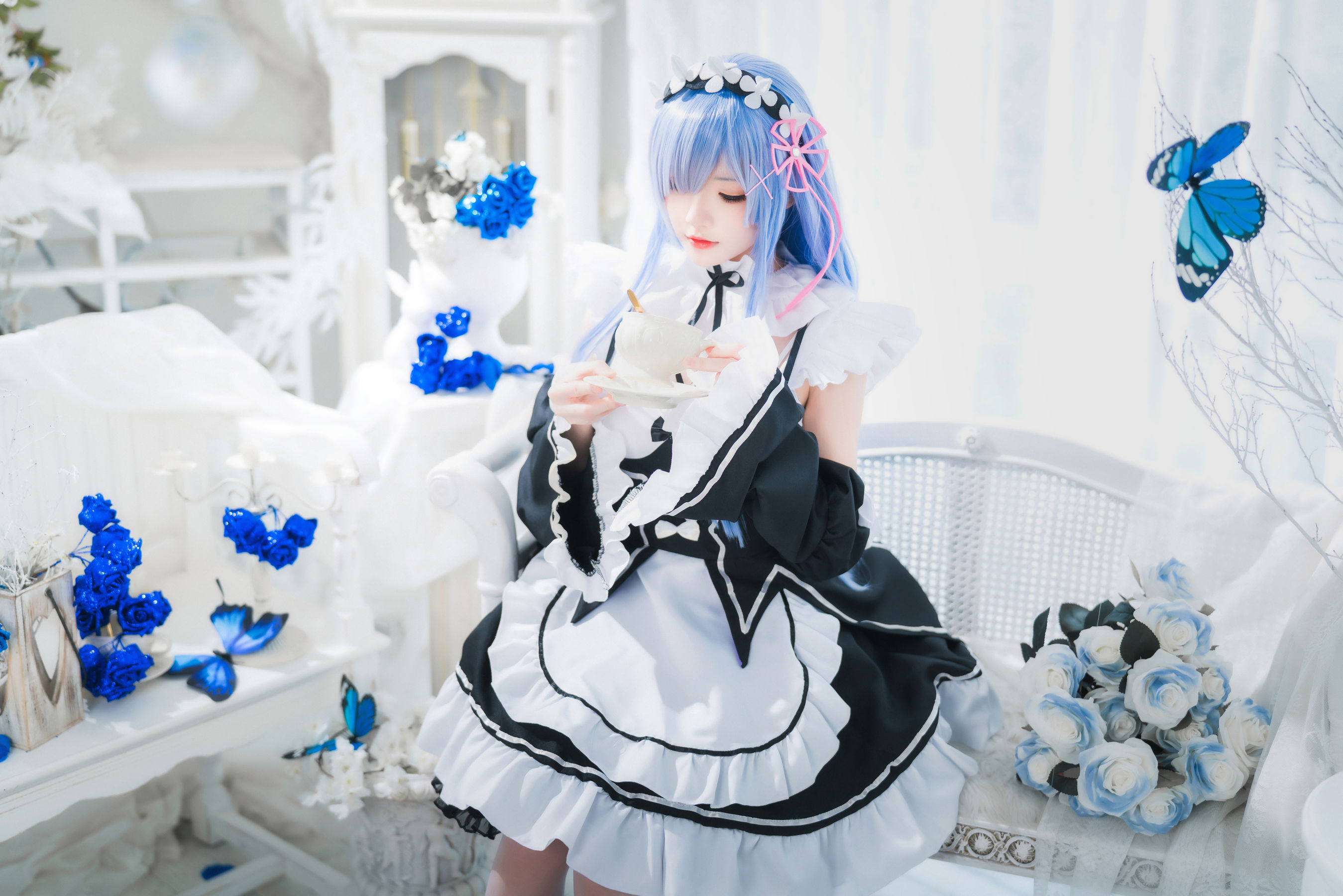 图片[7] - 桜桃喵 - 长发蕾姆 [89P] - 机器猫次元 - 机器猫次元