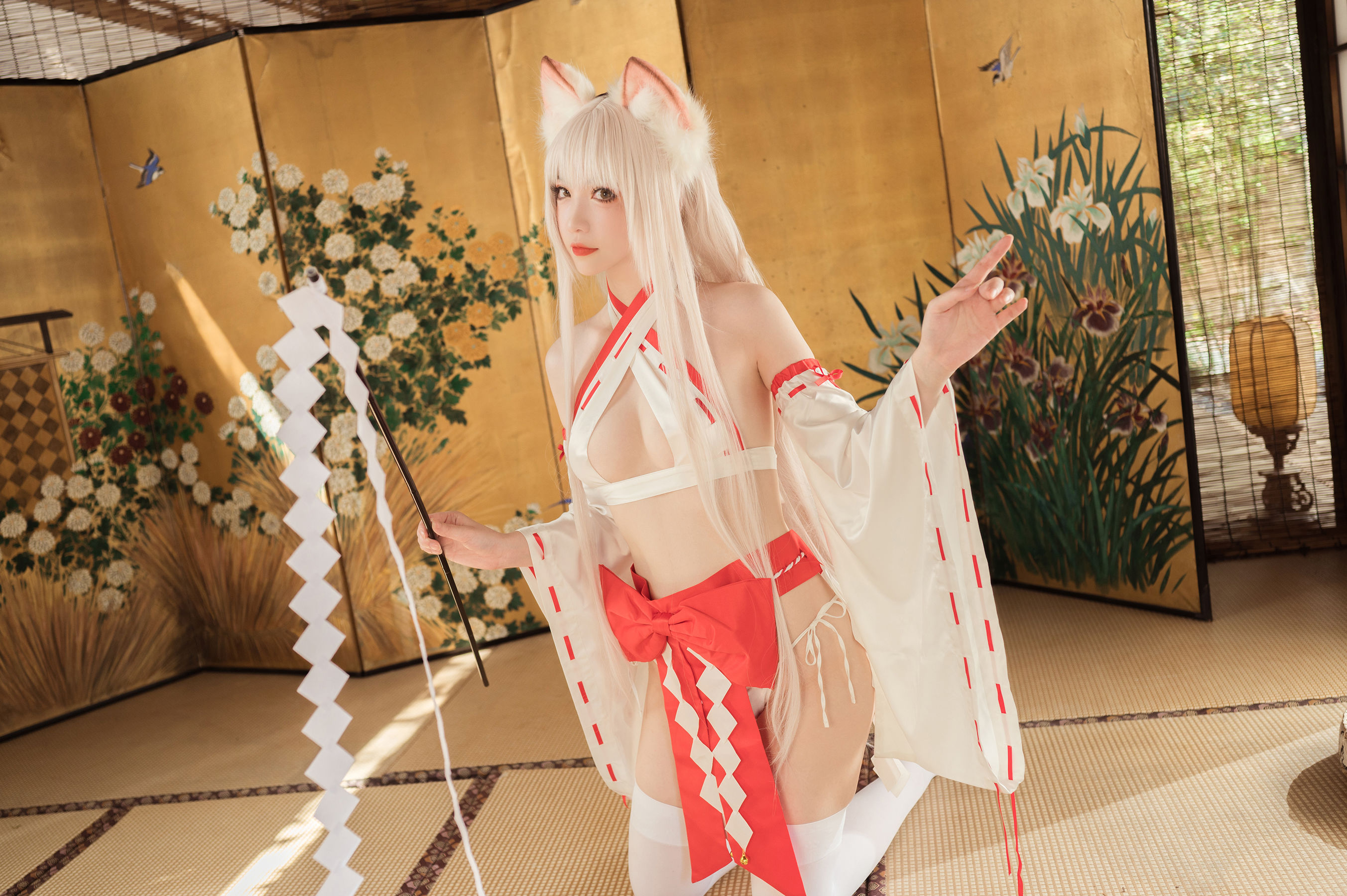 图片[2] - 妖少you1 - 稻荷巫女 [15P] - 机器猫次元 - 机器猫次元