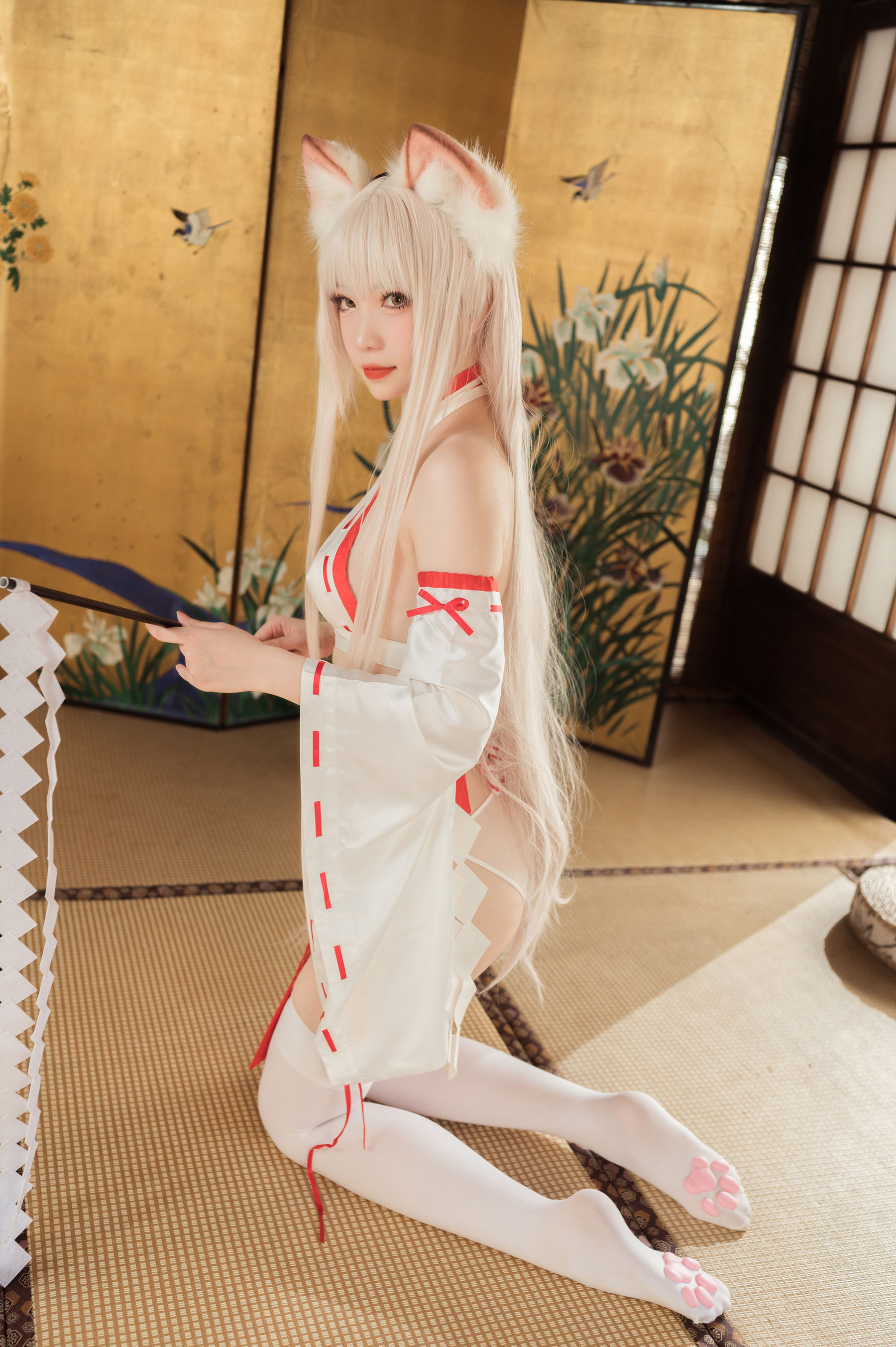 图片[4] - 妖少you1 - 稻荷巫女 [15P] - 机器猫次元 - 机器猫次元