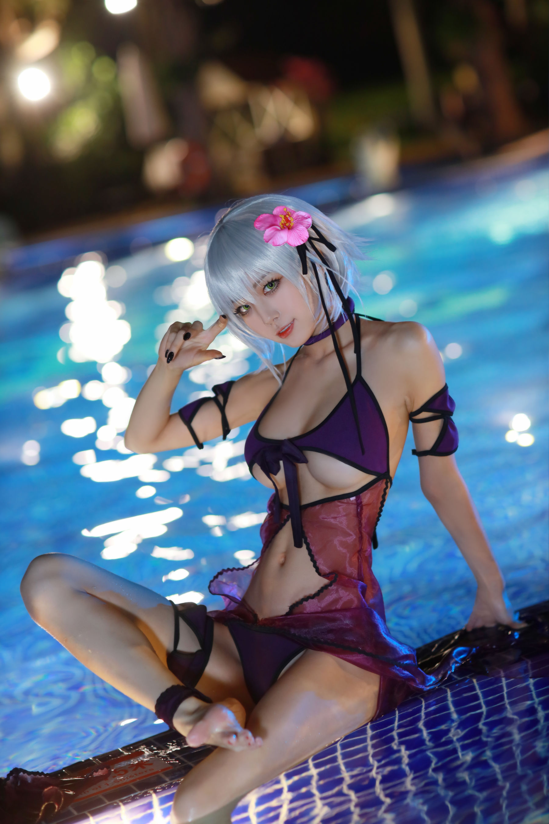 图片[8] - 水淼aqua - 贞德泳装 [41P] - 机器猫次元 - 机器猫次元