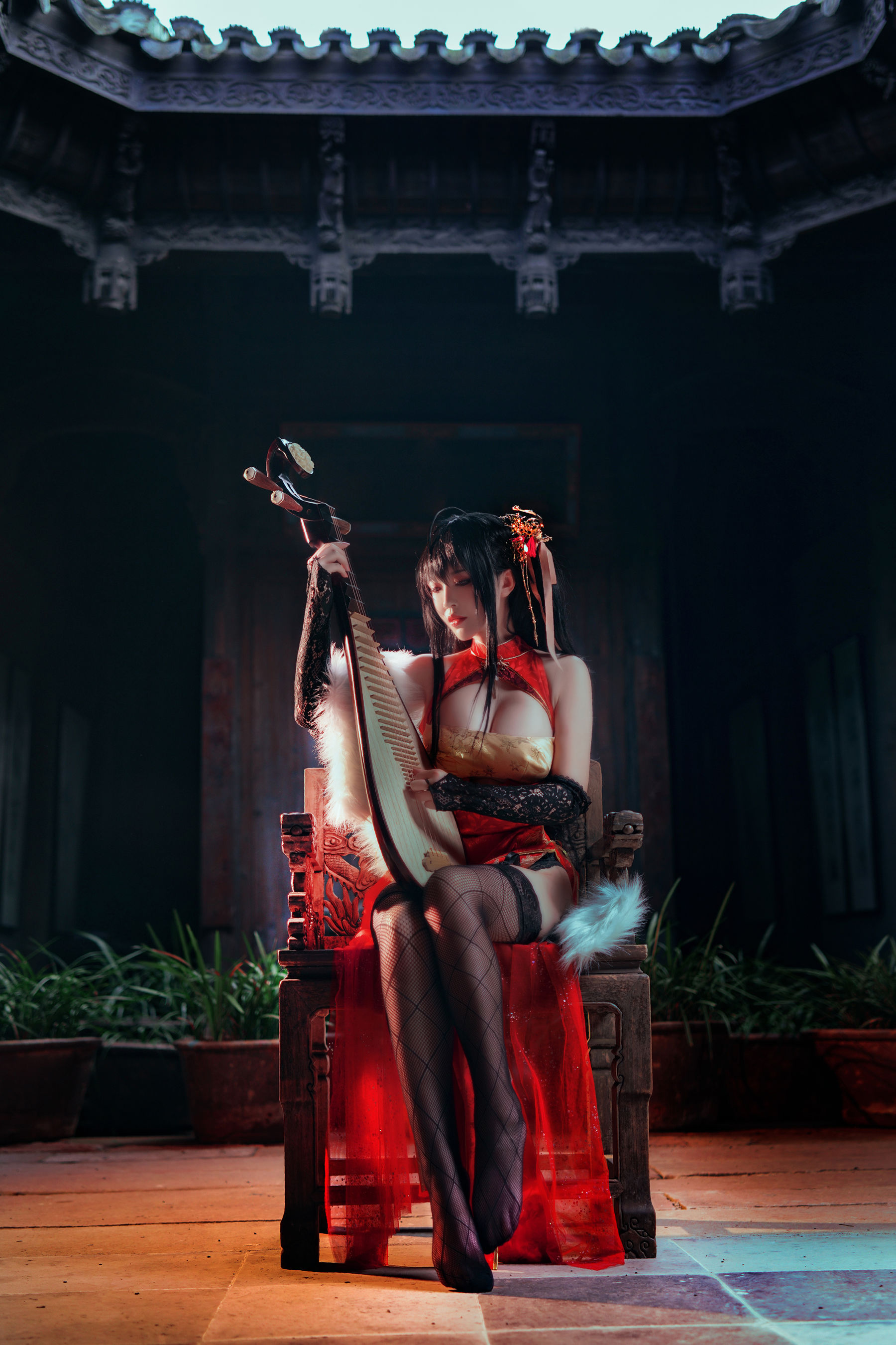 图片[2] - 半半子 - 大凤旗袍 [40P] - 机器猫次元 - 机器猫次元