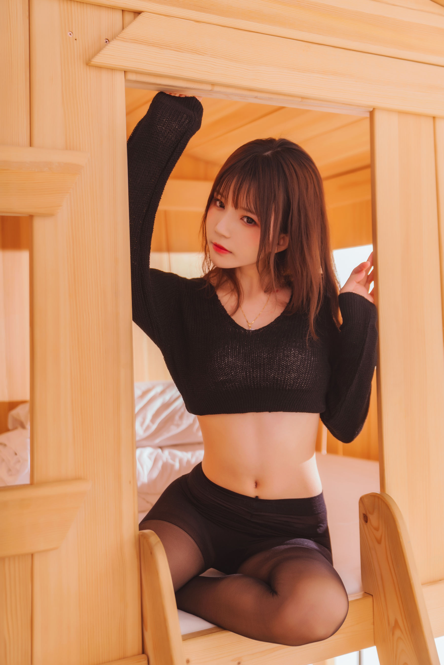 图片[6] - 桜桃喵 黑&白 之 性感黑 [32P] - 机器猫次元 - 机器猫次元
