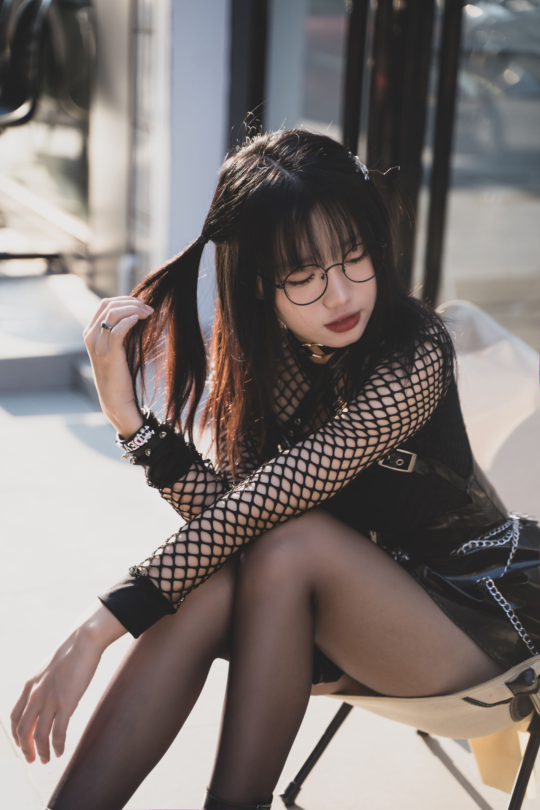 图片[4] - 柒柒要乖哦 - 黑皮裙 [17P] - 机器猫次元 - 机器猫次元
