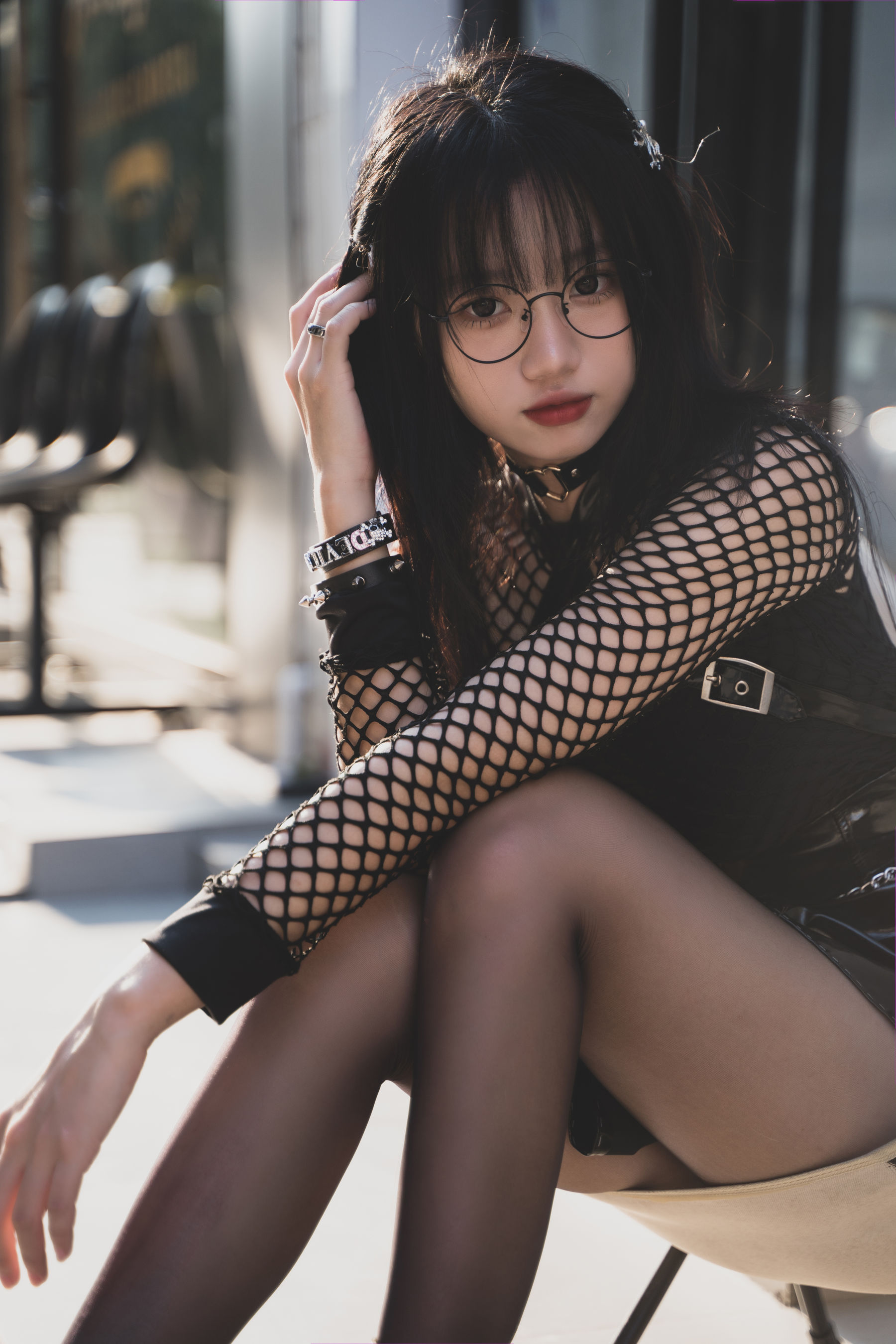 图片[5] - 柒柒要乖哦 - 黑皮裙 [17P] - 机器猫次元 - 机器猫次元