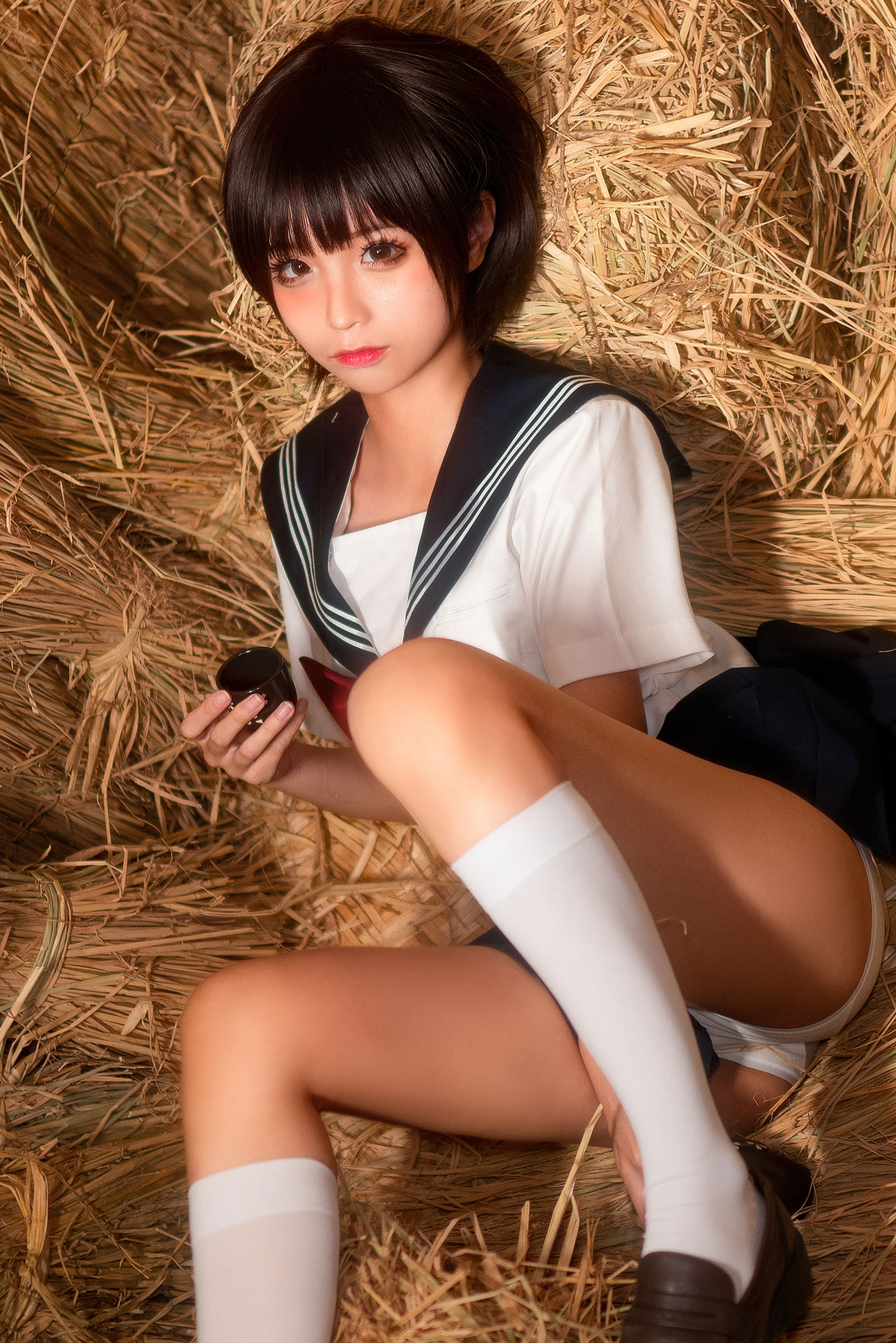 图片[2] - 蠢沫沫 稻草里的少女 [50P] - 机器猫次元 - 机器猫次元