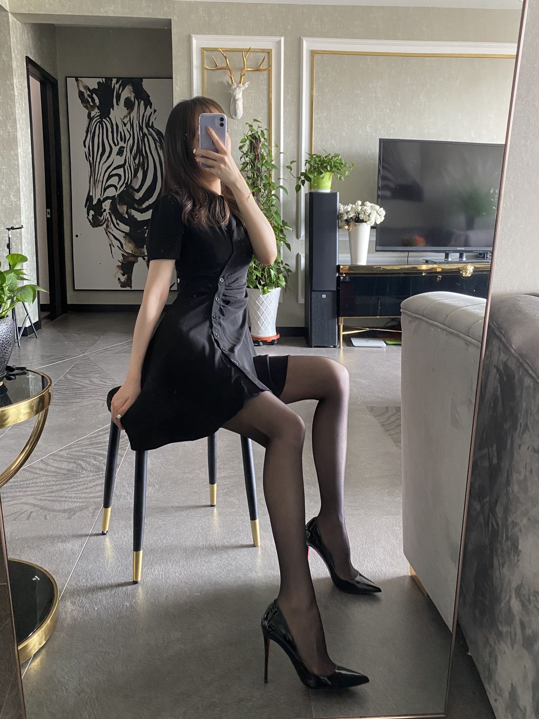 图片[4] - 麋鹿_Monroe 2020.08.27 黑丝梦想 [34P] - 机器猫次元 - 机器猫次元